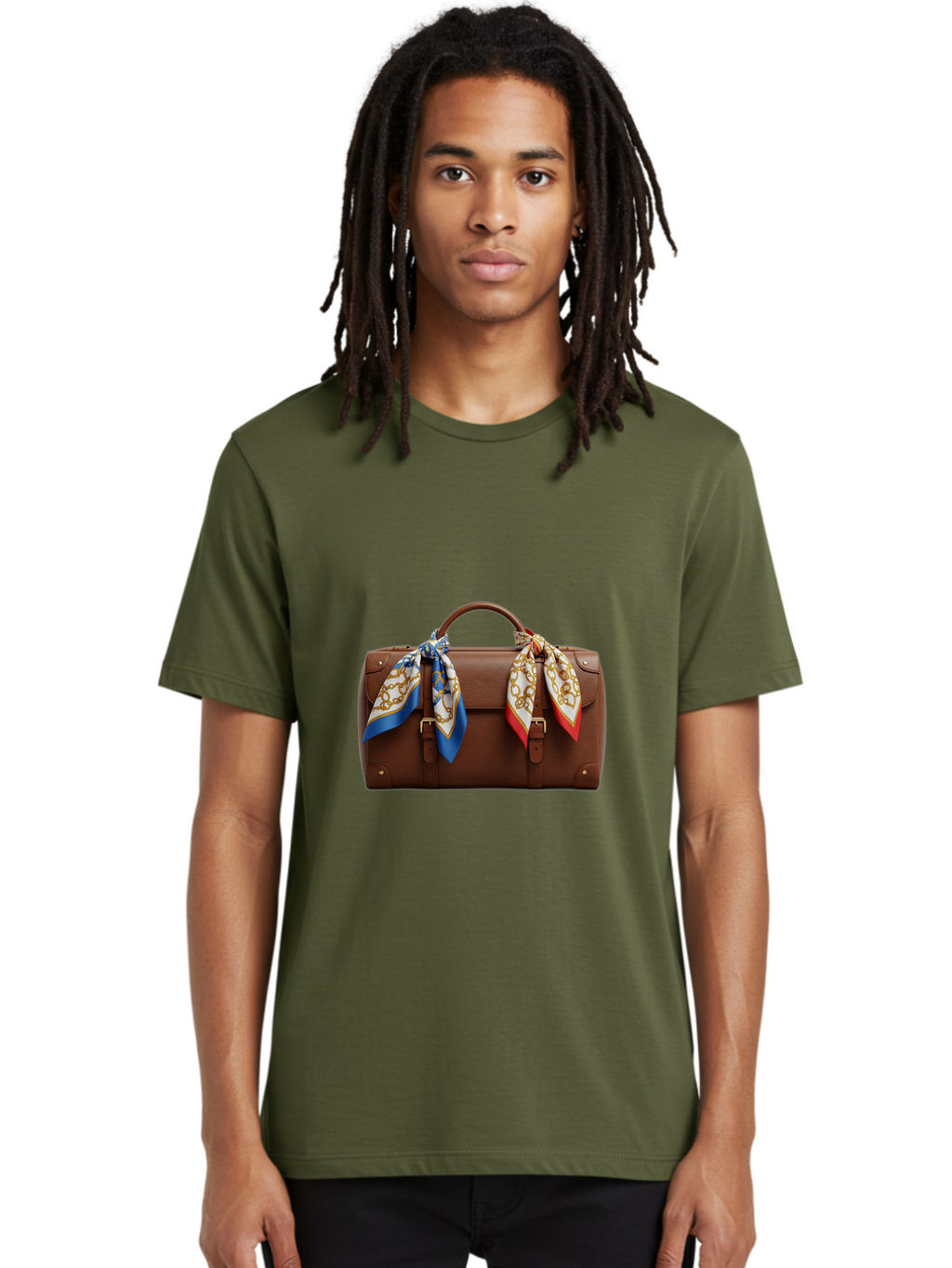 Brown-Leather-Handbag Men'S Graphic Tee, 100% Cotton, Comfortable Casual Summer Wear, Machine Washable, Vintage Camera, Old Camera, Antique Camera, Black Camera, Classic Photography, Photography Equipment, Nostalgic Device, Film Camera, Bag218
