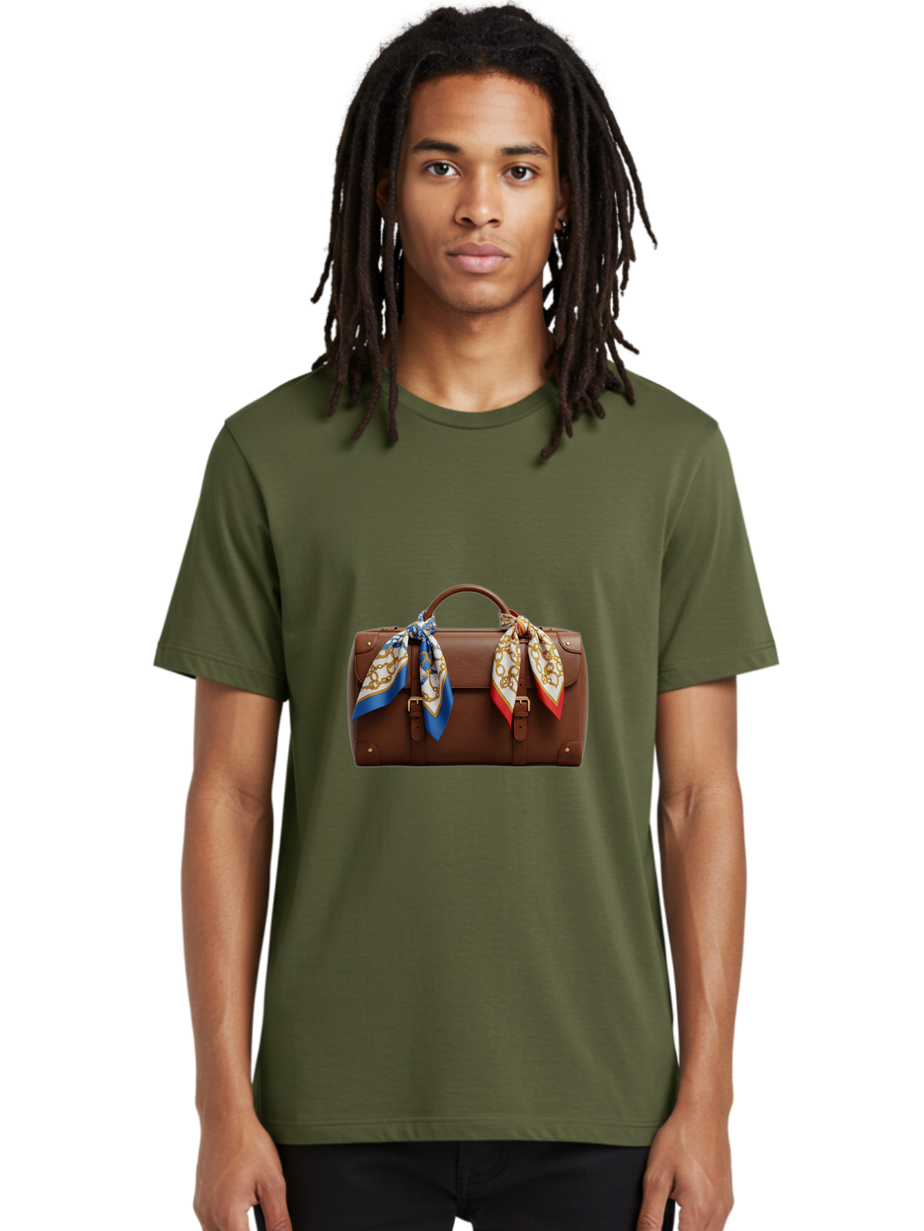 Brown-Leather-Handbag Men'S Graphic Tee, 100% Cotton, Comfortable Casual Summer Wear, Machine Washable, Vintage Camera, Old Camera, Antique Camera, Black Camera, Classic Photography, Photography Equipment, Nostalgic Device, Film Camera, Bag218