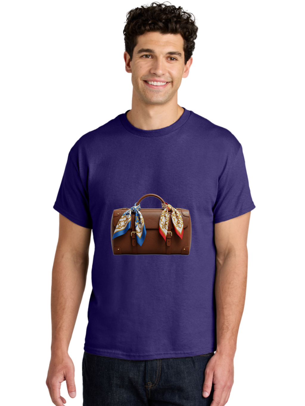 Brown-Leather-Handbag Men'S Graphic Tee, 100% Cotton, Comfortable Casual Summer Wear, Machine Washable, Vintage Camera, Old Camera, Antique Camera, Black Camera, Classic Photography, Photography Equipment, Nostalgic Device, Film Camera, Bag218