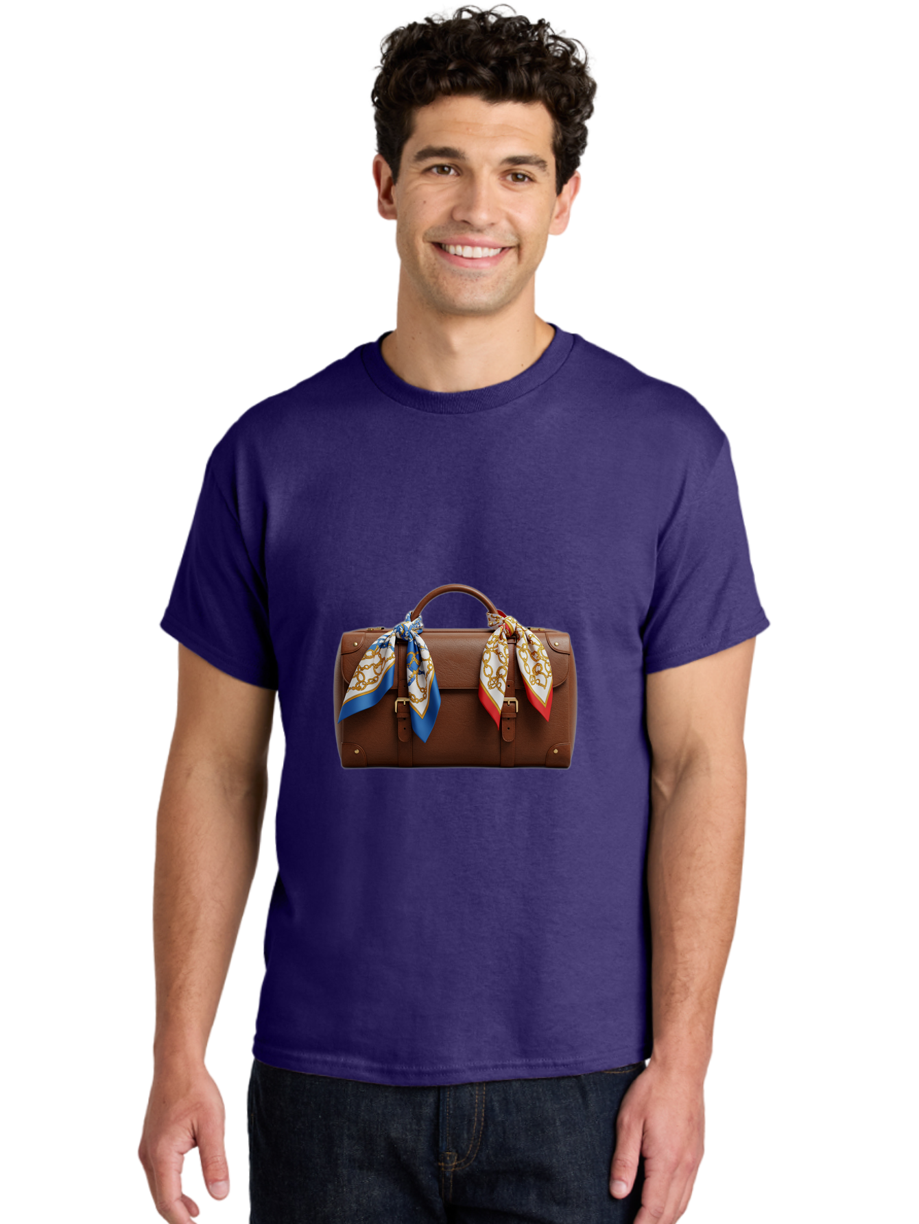Brown-Leather-Handbag Men'S Graphic Tee, 100% Cotton, Comfortable Casual Summer Wear, Machine Washable, Vintage Camera, Old Camera, Antique Camera, Black Camera, Classic Photography, Photography Equipment, Nostalgic Device, Film Camera, Bag218