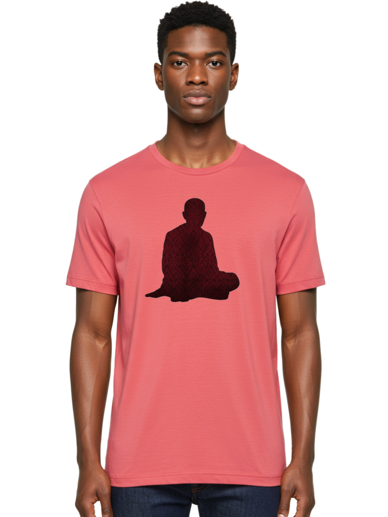 Buddha-Silhouette Men'S Graphic Tee, 100% Cotton, Comfortable Casual Summer Wear, Machine Washable, Vintage Camera, Old Camera, Antique Camera, Black Camera, Classic Photography, Photography Equipment, Nostalgic Device, Film Camera, Camera Art Bag222