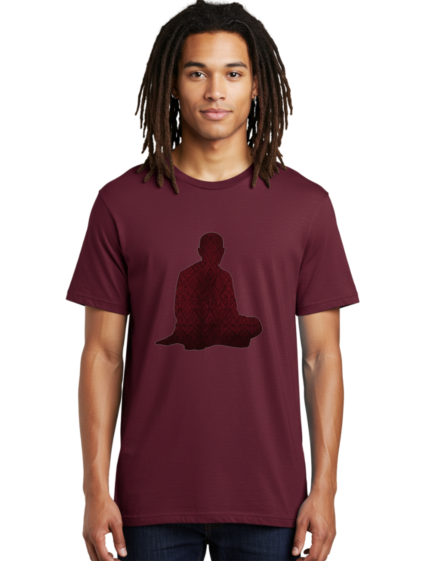 Buddha-Silhouette Men'S Graphic Tee, 100% Cotton, Comfortable Casual Summer Wear, Machine Washable, Vintage Camera, Old Camera, Antique Camera, Black Camera, Classic Photography, Photography Equipment, Nostalgic Device, Film Camera, Camera Art Bag222
