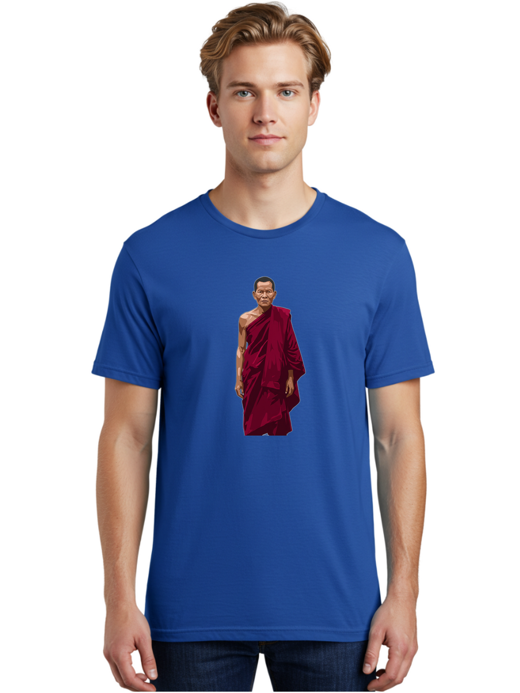 Buddhist-Monk-1 Men'S Graphic Tee, 100% Cotton, Comfortable Casual Summer Wear, Machine Washable, Vintage Camera, Old Camera, Antique Camera, Black Camera, Classic Photography, Photography Equipment, Nostalgic Device, Film Camera, Camera Art Bag224