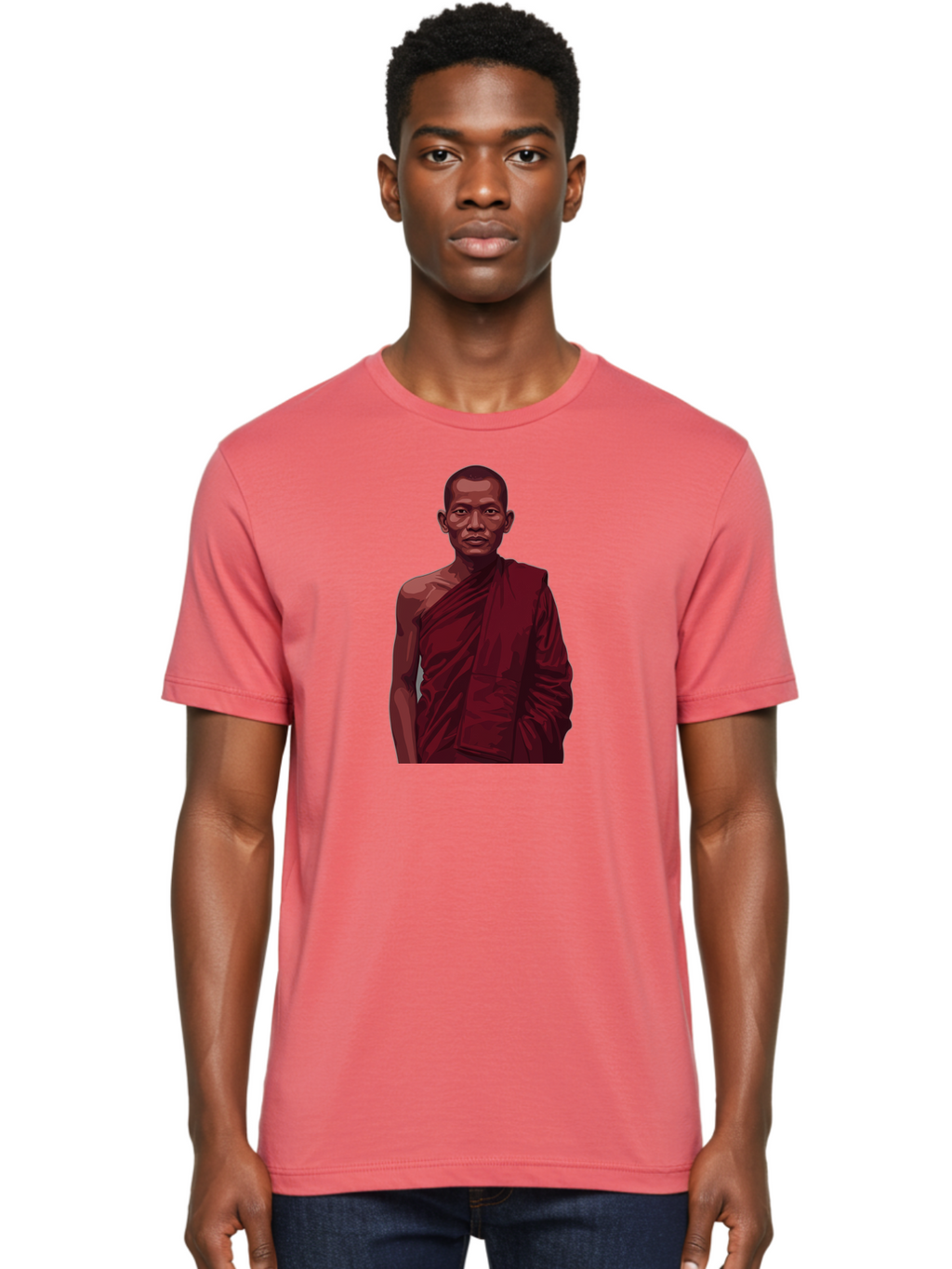 Buddhist-Monk-2 Men'S Graphic Tee, 100% Cotton, Comfortable Casual Summer Wear, Machine Washable, Vintage Camera, Old Camera, Antique Camera, Black Camera, Classic Photography, Photography Equipment, Nostalgic Device, Film Camera, Camera Art Bag225