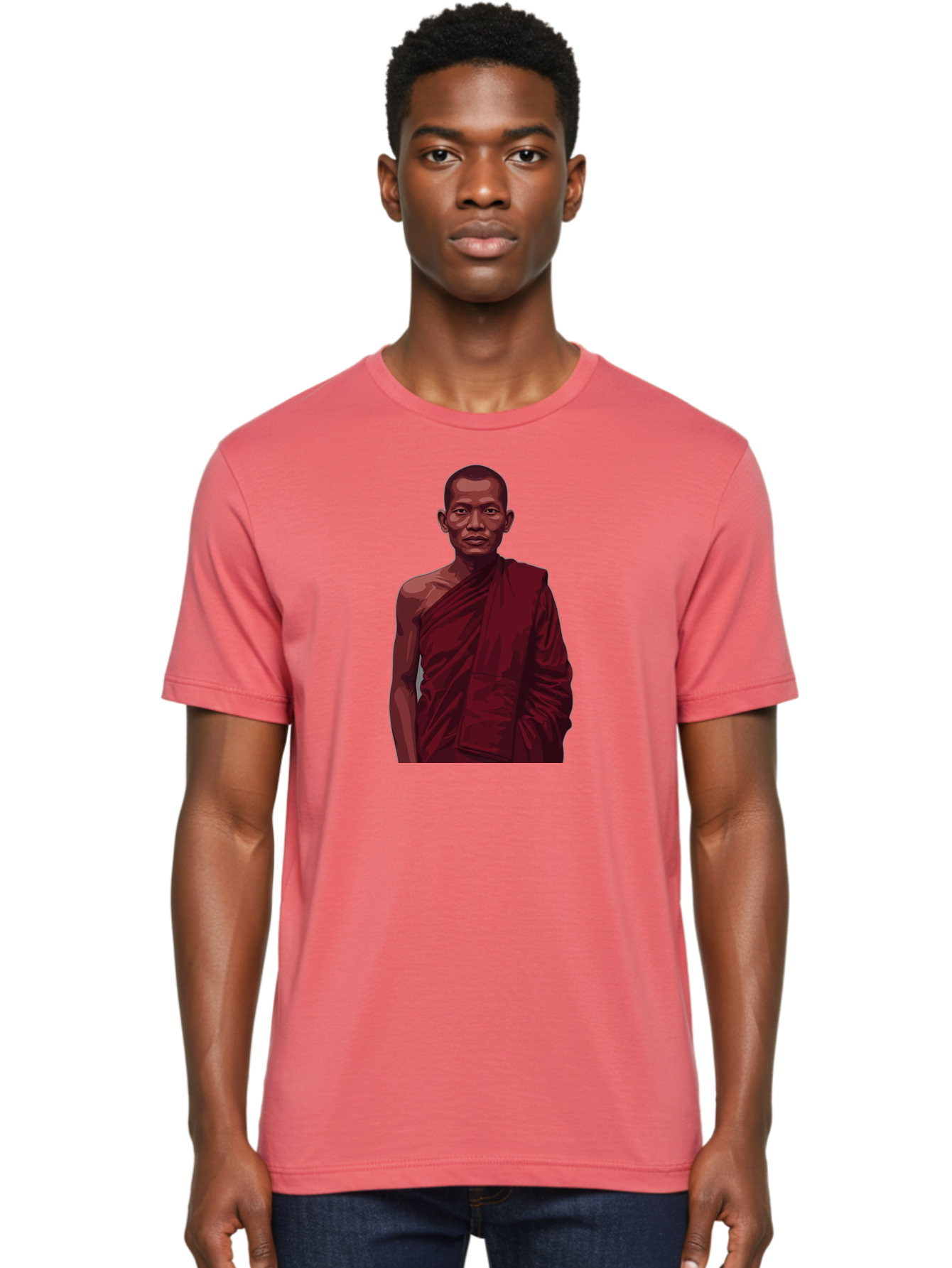 Buddhist-Monk-2 Men'S Graphic Tee, 100% Cotton, Comfortable Casual Summer Wear, Machine Washable, Vintage Camera, Old Camera, Antique Camera, Black Camera, Classic Photography, Photography Equipment, Nostalgic Device, Film Camera, Camera Art Bag225