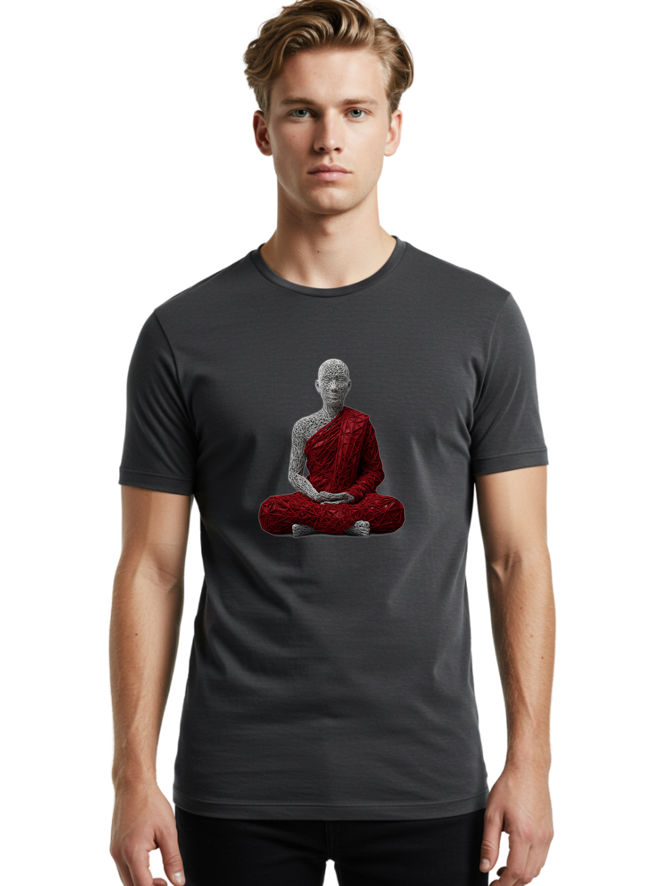 Buddhist-Monk-3 Men'S Graphic Tee, 100% Cotton, Comfortable Casual Summer Wear, Machine Washable, Vintage Camera, Old Camera, Antique Camera, Black Camera, Classic Photography, Photography Equipment, Nostalgic Device, Film Camera, Camera Art Bag226
