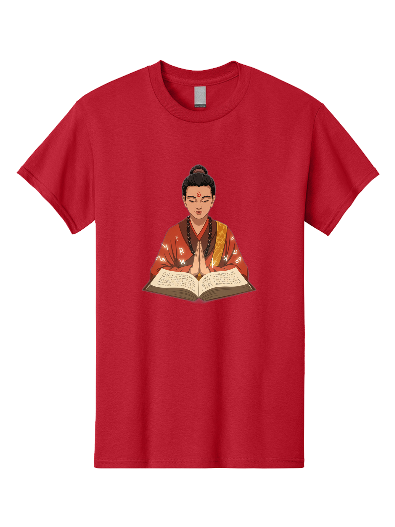 Buddhist-Monk-Praying Men'S Graphic Tee, 100% Cotton, Comfortable Casual Summer Wear, Machine Washable, Vintage Camera, Old Camera, Antique Camera, Black Camera, Classic Photography, Photography Equipment, Nostalgic Device, Film Camera, Bag227