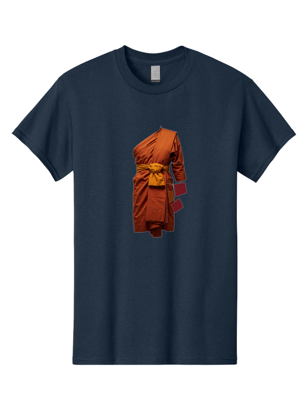Buddhist-Monk-Robe-1 Men'S Graphic Tee, 100% Cotton, Comfortable Casual Summer Wear, Machine Washable, Vintage Camera, Old Camera, Antique Camera, Black Camera, Classic Photography, Photography Equipment, Nostalgic Device, Film Camera, Bag228