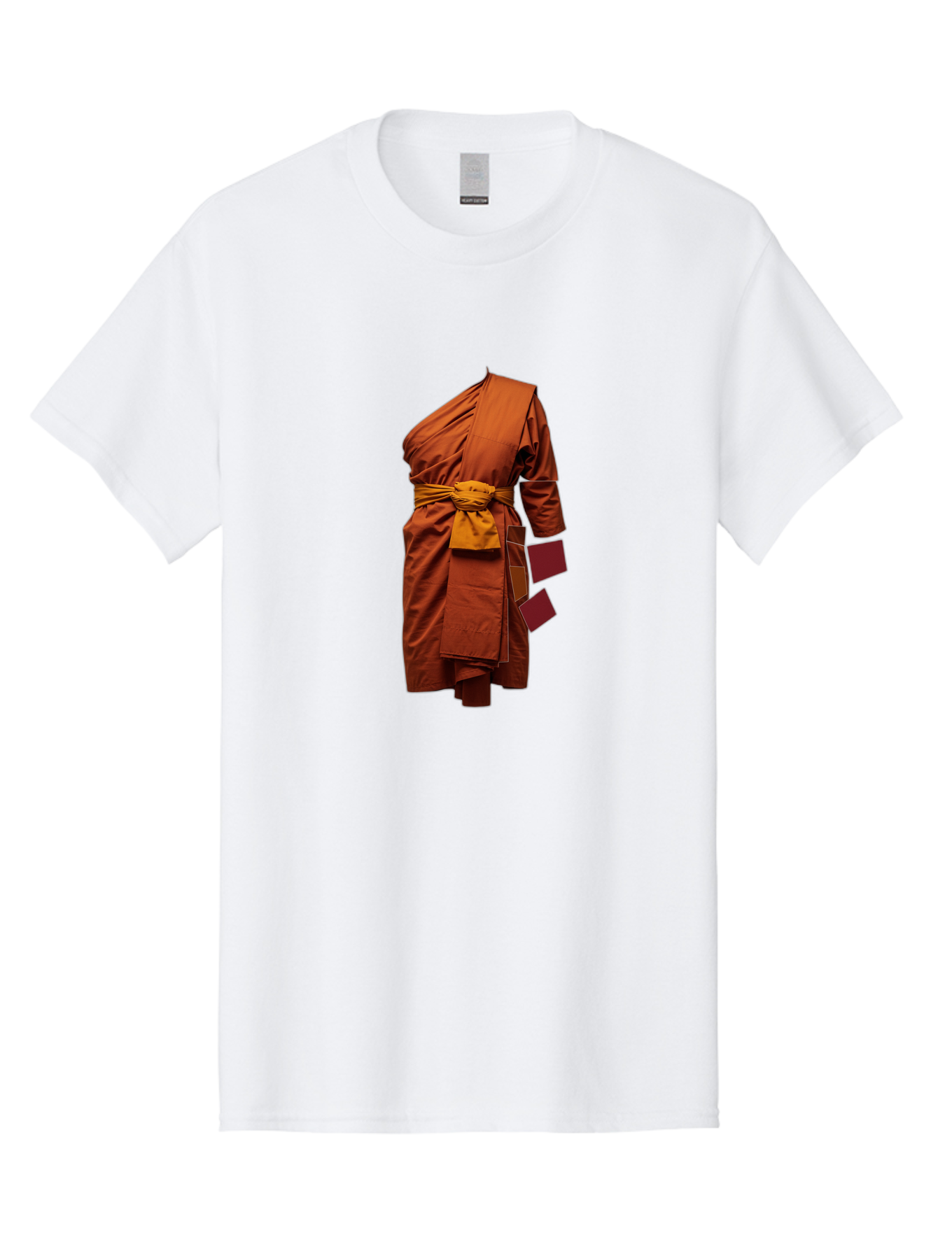Buddhist-Monk-Robe-1 Men'S Graphic Tee, 100% Cotton, Comfortable Casual Summer Wear, Machine Washable, Vintage Camera, Old Camera, Antique Camera, Black Camera, Classic Photography, Photography Equipment, Nostalgic Device, Film Camera, Bag228