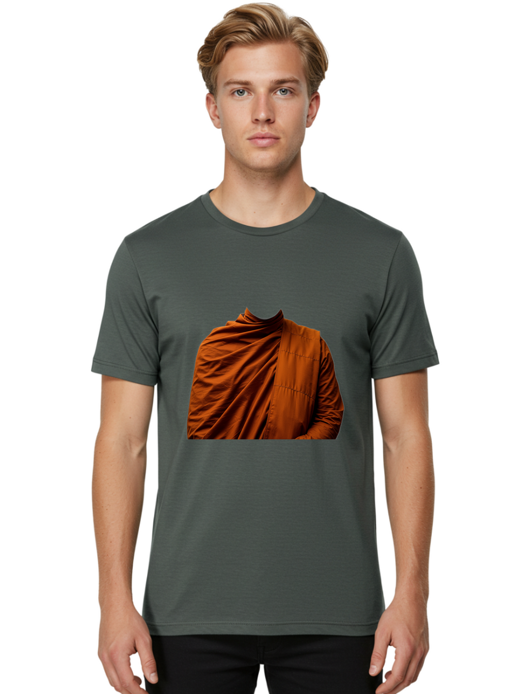Buddhist-Monk-Robe Men'S Graphic Tee, 100% Cotton, Comfortable Casual Summer Wear, Machine Washable, Vintage Camera, Old Camera, Antique Camera, Black Camera, Classic Photography, Photography Equipment, Nostalgic Device, Film Camera, Bag229
