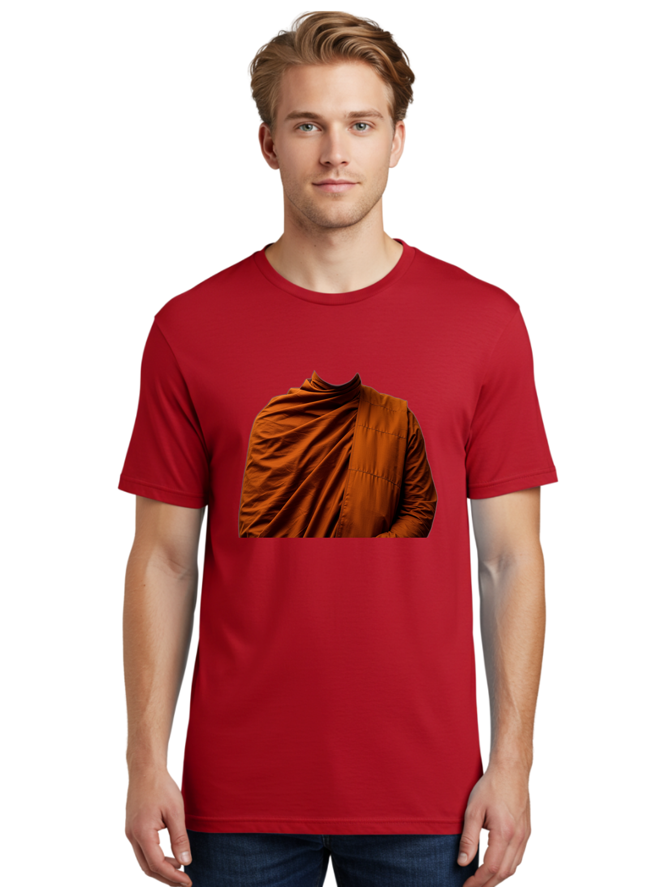 Buddhist-Monk-Robe Men'S Graphic Tee, 100% Cotton, Comfortable Casual Summer Wear, Machine Washable, Vintage Camera, Old Camera, Antique Camera, Black Camera, Classic Photography, Photography Equipment, Nostalgic Device, Film Camera, Bag229