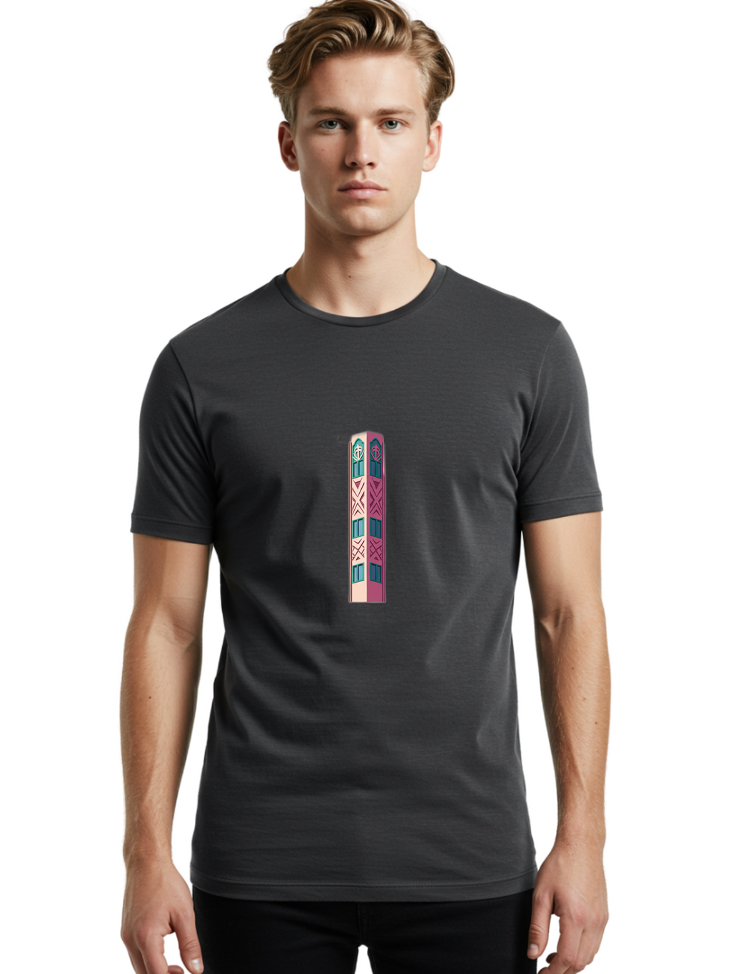 Building Men'S Graphic Tee, 100% Cotton, Comfortable Casual Summer Wear, Machine Washable, Vintage Camera, Old Camera, Antique Camera, Black Camera, Classic Photography, Photography Equipment, Nostalgic Device, Film Camera, Camera Art Bag232