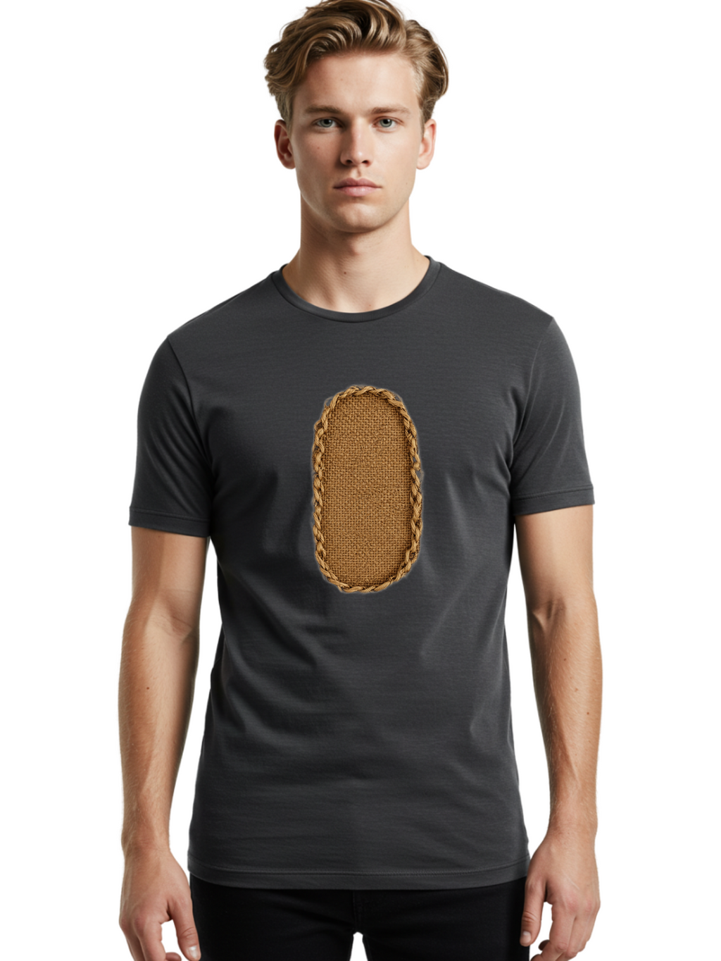 Burlap-Frame Men'S Graphic Tee, 100% Cotton, Comfortable Casual Summer Wear, Machine Washable, Vintage Camera, Old Camera, Antique Camera, Black Camera, Classic Photography, Photography Equipment, Nostalgic Device, Film Camera, Camera Art Bag233