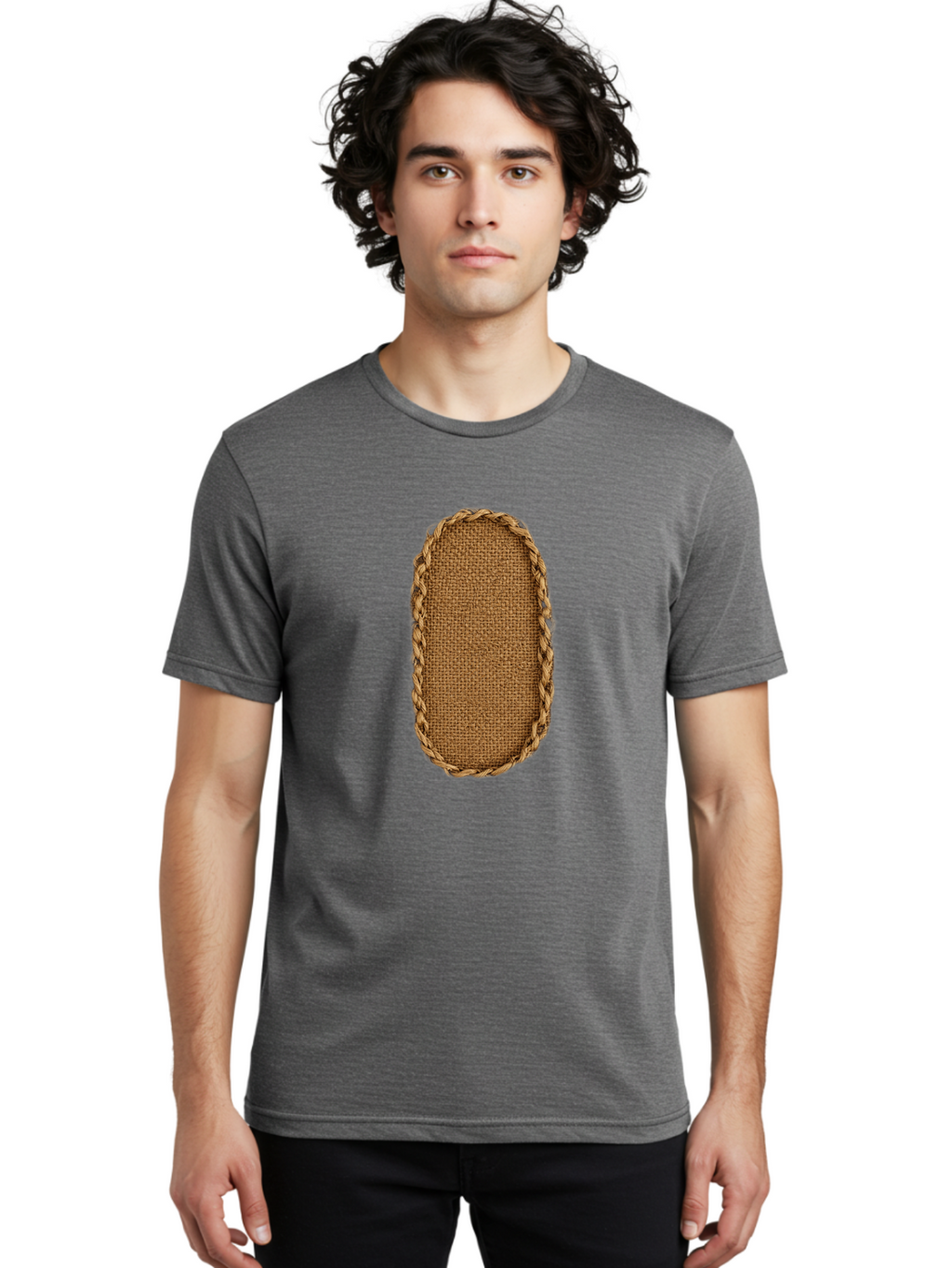 Burlap-Frame Men'S Graphic Tee, 100% Cotton, Comfortable Casual Summer Wear, Machine Washable, Vintage Camera, Old Camera, Antique Camera, Black Camera, Classic Photography, Photography Equipment, Nostalgic Device, Film Camera, Camera Art Bag233