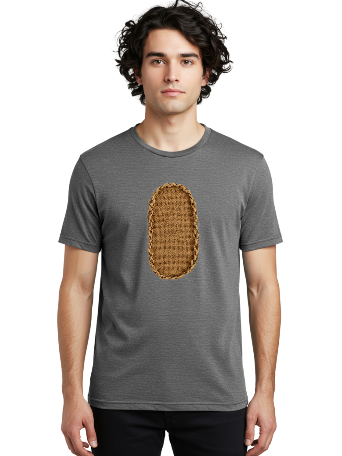 Burlap-Frame Men'S Graphic Tee, 100% Cotton, Comfortable Casual Summer Wear, Machine Washable, Vintage Camera, Old Camera, Antique Camera, Black Camera, Classic Photography, Photography Equipment, Nostalgic Device, Film Camera, Camera Art Bag233