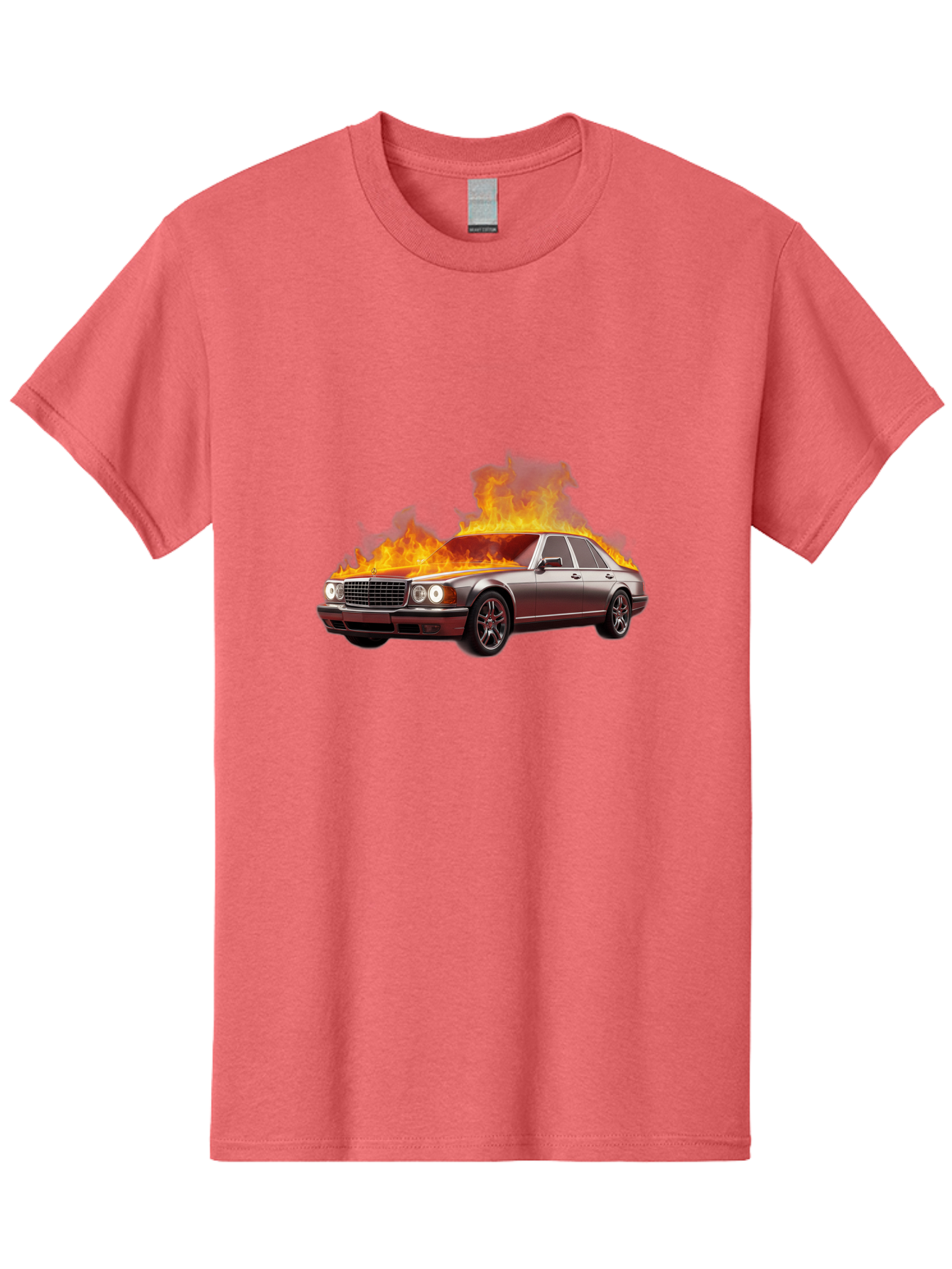 Burning-Mercedes Men'S Graphic Tee, 100% Cotton, Comfortable Casual Summer Wear, Machine Washable, Vintage Camera, Old Camera, Antique Camera, Black Camera, Classic Photography, Photography Equipment, Nostalgic Device, Film Camera, Camera Art Bag234