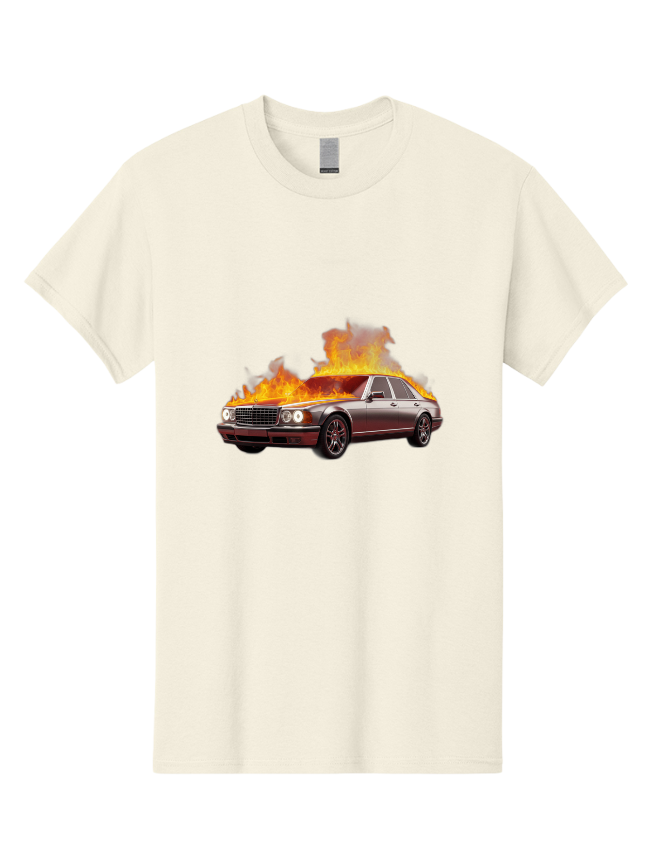 Burning-Mercedes Men'S Graphic Tee, 100% Cotton, Comfortable Casual Summer Wear, Machine Washable, Vintage Camera, Old Camera, Antique Camera, Black Camera, Classic Photography, Photography Equipment, Nostalgic Device, Film Camera, Camera Art Bag234