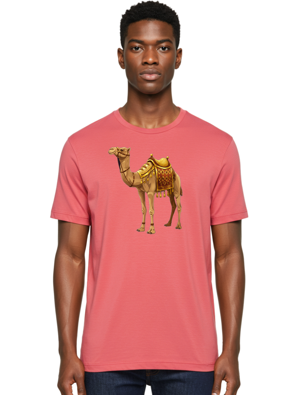 Camel-1 Men'S Graphic Tee, 100% Cotton, Comfortable Casual Summer Wear, Machine Washable, Vintage Camera, Old Camera, Antique Camera, Black Camera, Classic Photography, Photography Equipment, Nostalgic Device, Film Camera, Camera Art Bag239