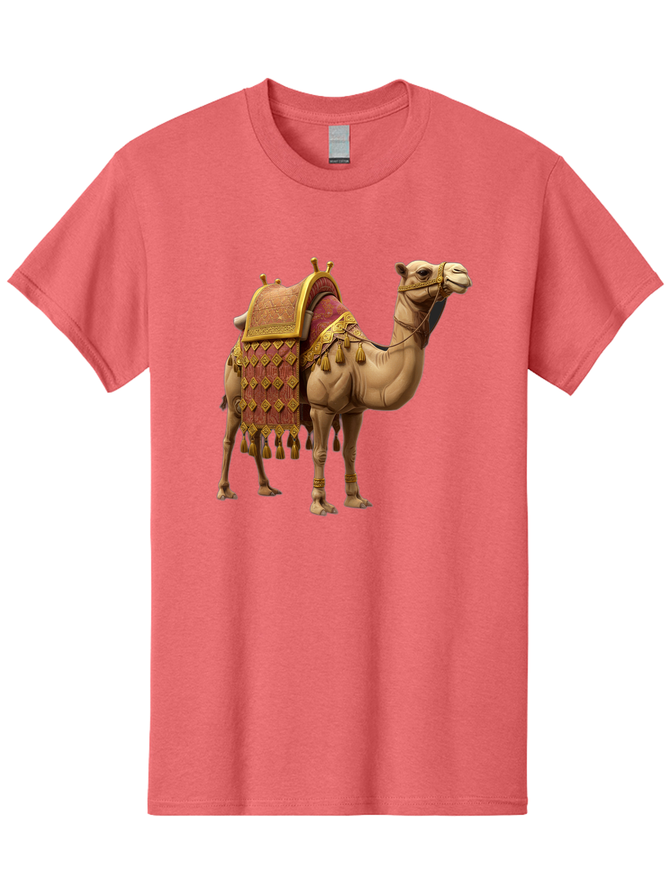 Camel-2 Men'S Graphic Tee, 100% Cotton, Comfortable Casual Summer Wear, Machine Washable, Vintage Camera, Old Camera, Antique Camera, Black Camera, Classic Photography, Photography Equipment, Nostalgic Device, Film Camera, Camera Art Bag240