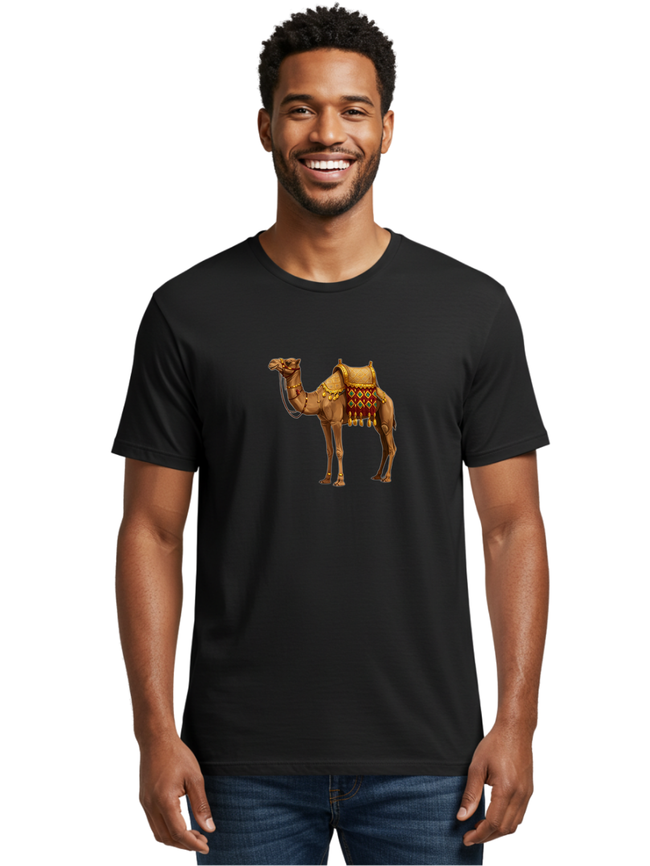 Camel-3 Men'S Graphic Tee, 100% Cotton, Comfortable Casual Summer Wear, Machine Washable, Vintage Camera, Old Camera, Antique Camera, Black Camera, Classic Photography, Photography Equipment, Nostalgic Device, Film Camera, Camera Art Bag241