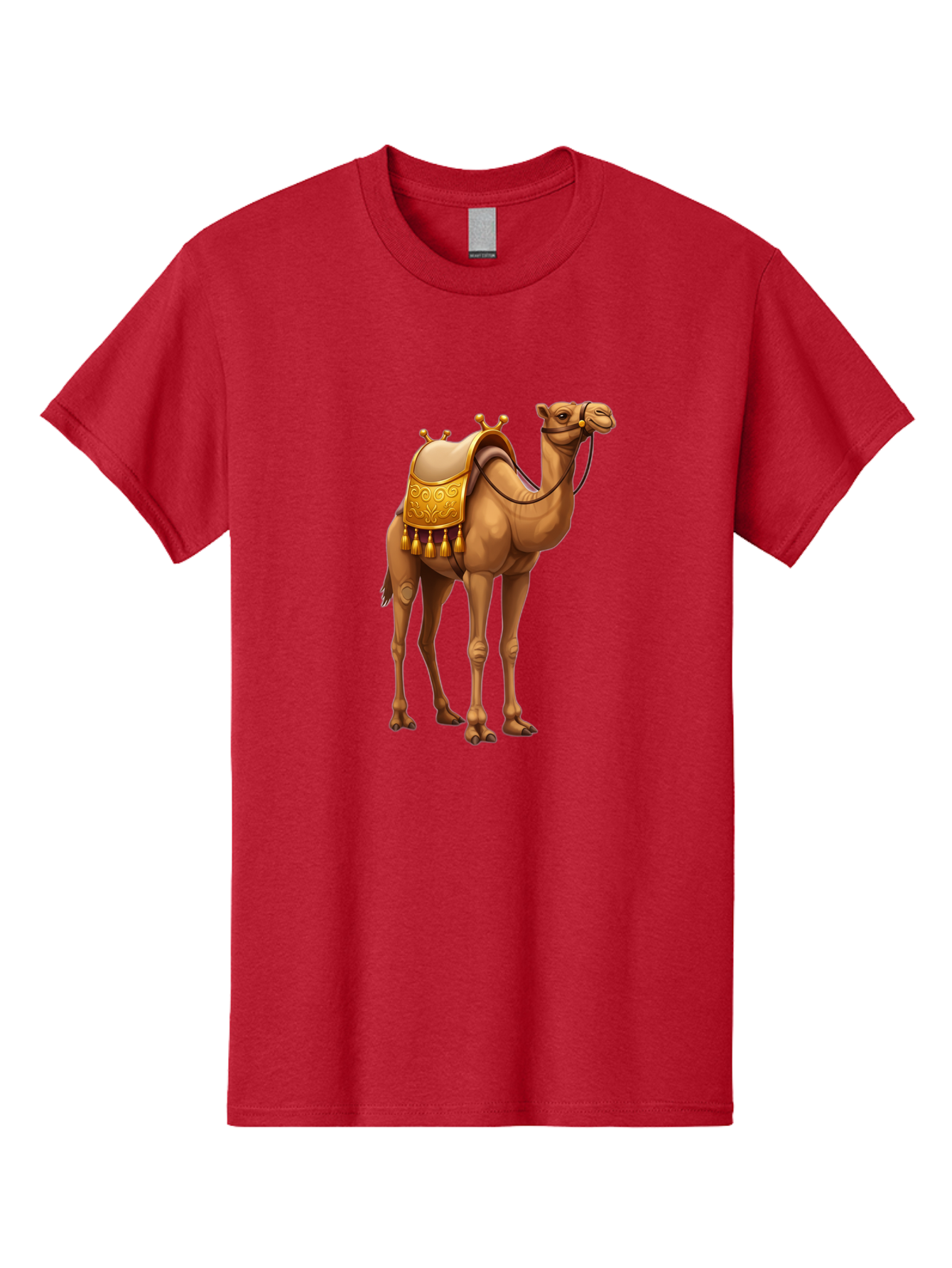 Camel Men'S Graphic Tee, 100% Cotton, Comfortable Casual Summer Wear, Machine Washable, Vintage Camera, Old Camera, Antique Camera, Black Camera, Classic Photography, Photography Equipment, Nostalgic Device, Film Camera, Camera Art Bag243