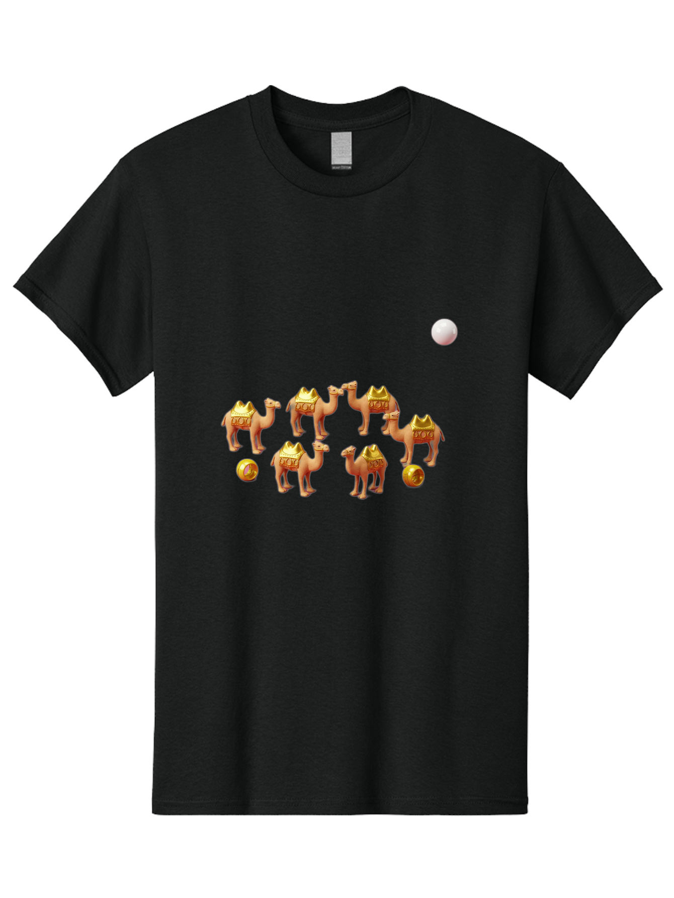 Camels-And-Treasure Men'S Graphic Tee, 100% Cotton, Comfortable Casual Summer Wear, Machine Washable, Vintage Camera, Old Camera, Antique Camera, Black Camera, Classic Photography, Photography Equipment, Nostalgic Device, Film Camera, Bag244