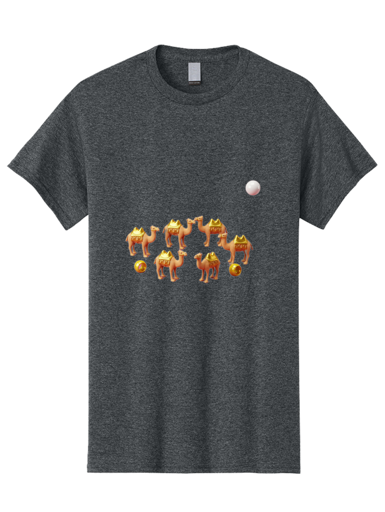 Camels-And-Treasure Men'S Graphic Tee, 100% Cotton, Comfortable Casual Summer Wear, Machine Washable, Vintage Camera, Old Camera, Antique Camera, Black Camera, Classic Photography, Photography Equipment, Nostalgic Device, Film Camera, Bag244