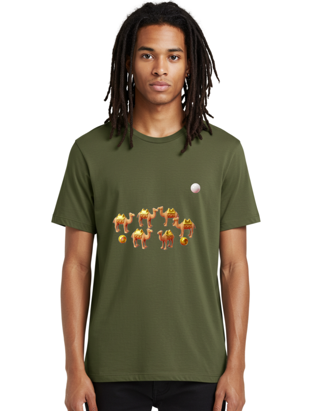Camels-And-Treasure Men'S Graphic Tee, 100% Cotton, Comfortable Casual Summer Wear, Machine Washable, Vintage Camera, Old Camera, Antique Camera, Black Camera, Classic Photography, Photography Equipment, Nostalgic Device, Film Camera, Bag244