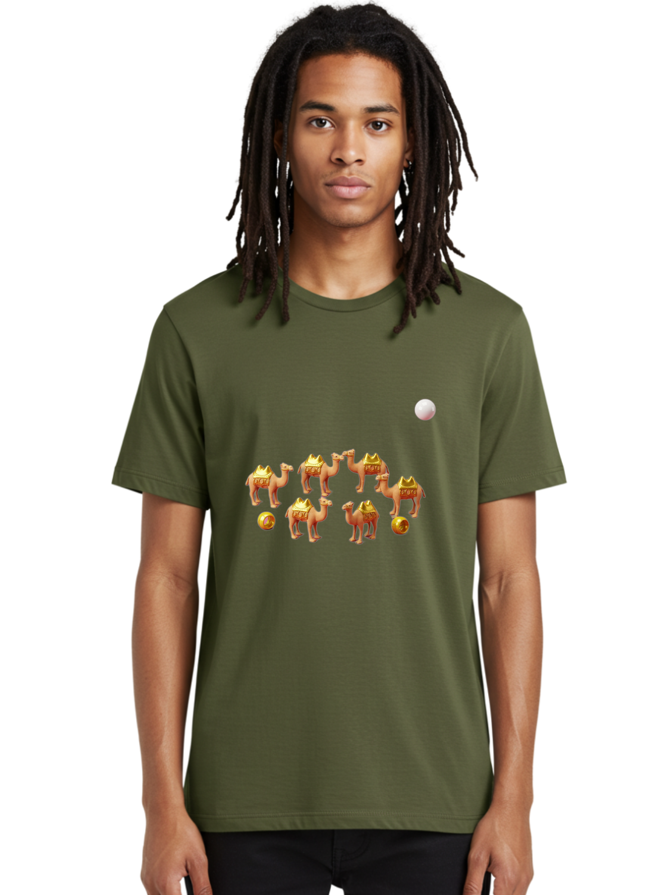 Camels-And-Treasure Men'S Graphic Tee, 100% Cotton, Comfortable Casual Summer Wear, Machine Washable, Vintage Camera, Old Camera, Antique Camera, Black Camera, Classic Photography, Photography Equipment, Nostalgic Device, Film Camera, Bag244