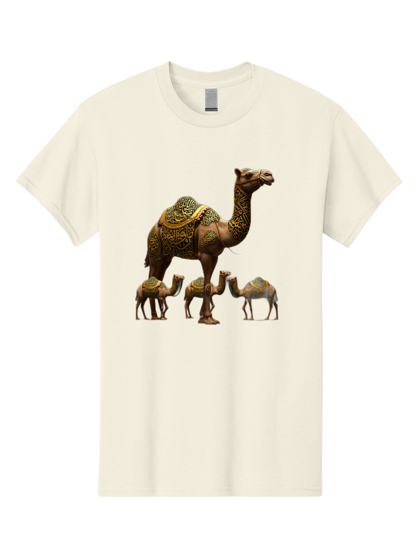 Camels-With-Arabic-Calligraphy Men'S Graphic Tee, 100% Cotton, Comfortable Casual Summer Wear, Machine Washable, Vintage Camera, Old Camera, Antique Camera, Black Camera, Classic Photography, Photography Equipment, Nostalgic Device, Bag245