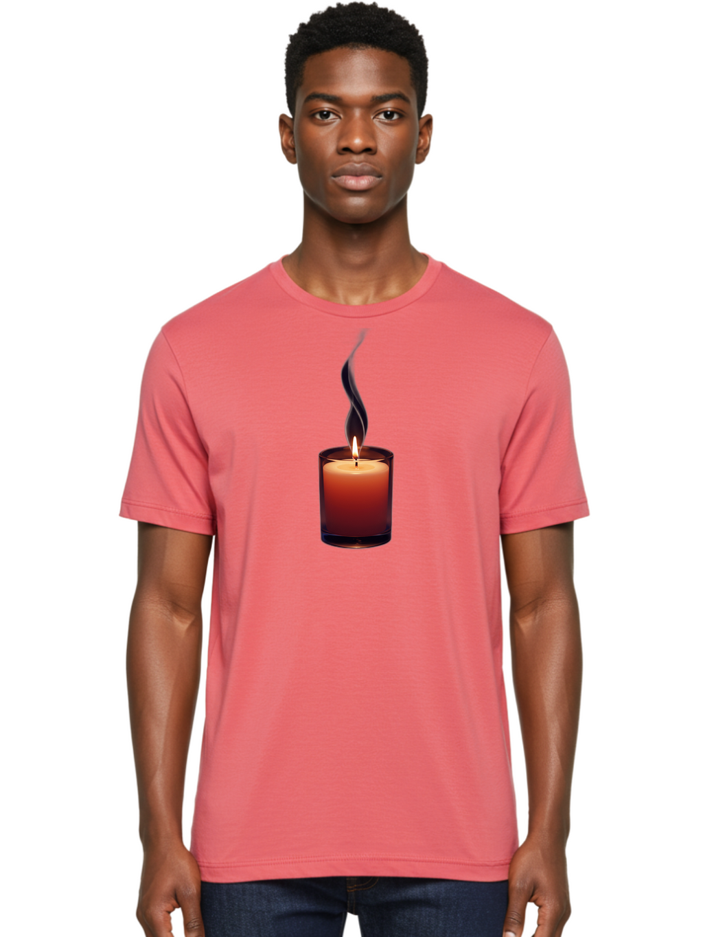 Candle-Flame Men'S Graphic Tee, 100% Cotton, Comfortable Casual Summer Wear, Machine Washable, Vintage Camera, Old Camera, Antique Camera, Black Camera, Classic Photography, Photography Equipment, Nostalgic Device, Film Camera, Camera Art Bag247