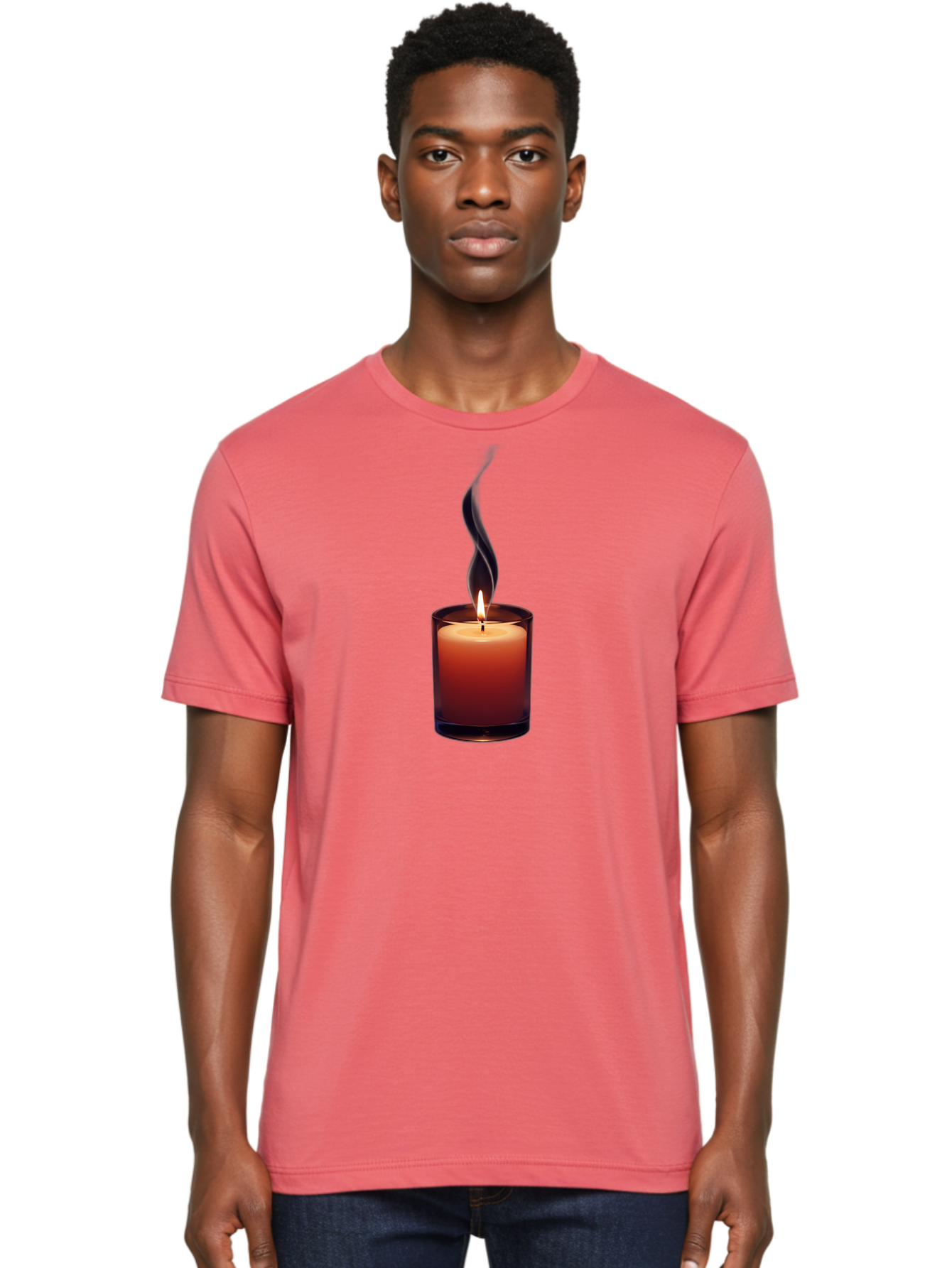 Candle-Flame Men'S Graphic Tee, 100% Cotton, Comfortable Casual Summer Wear, Machine Washable, Vintage Camera, Old Camera, Antique Camera, Black Camera, Classic Photography, Photography Equipment, Nostalgic Device, Film Camera, Camera Art Bag247