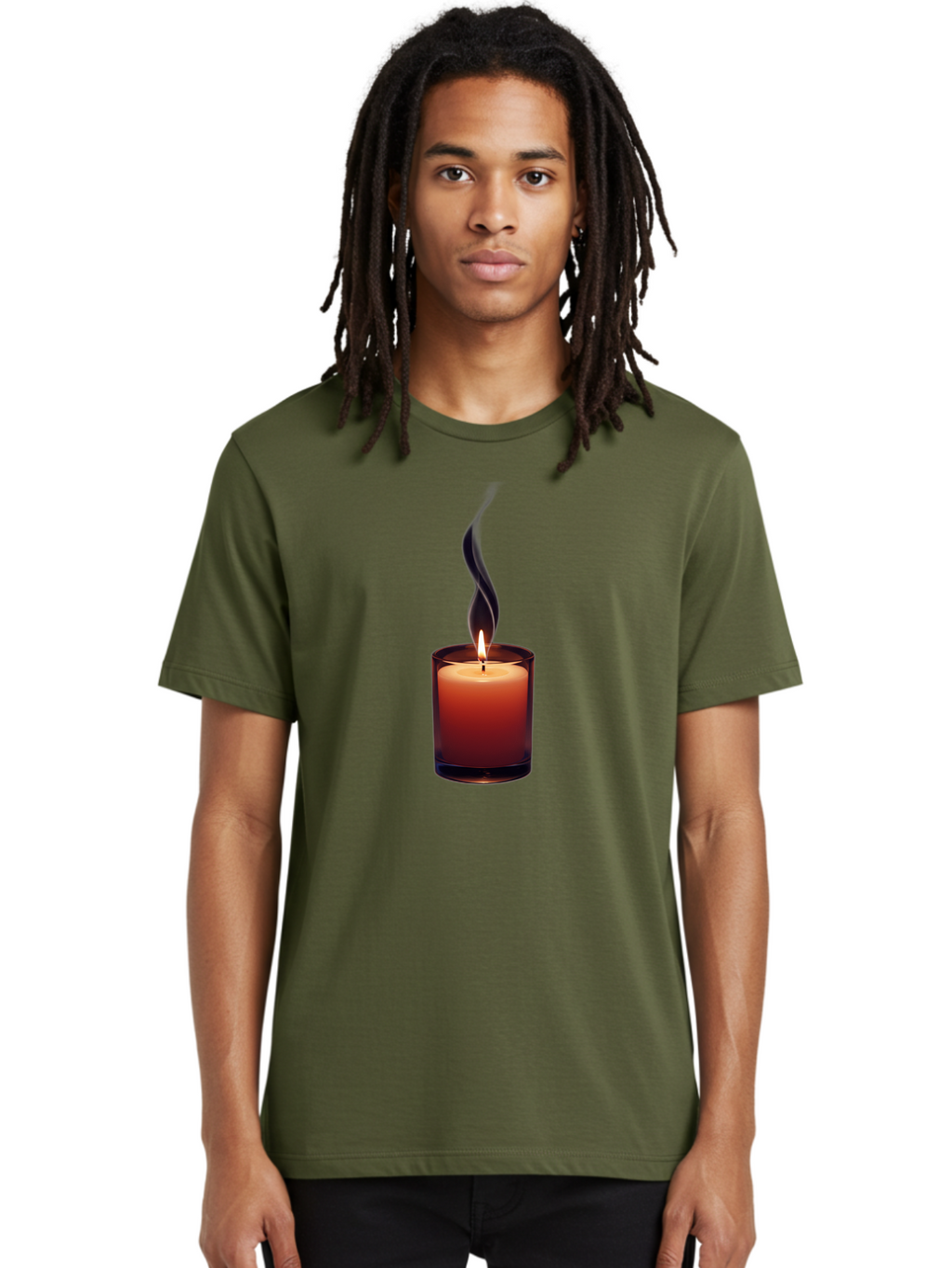 Candle-Flame Men'S Graphic Tee, 100% Cotton, Comfortable Casual Summer Wear, Machine Washable, Vintage Camera, Old Camera, Antique Camera, Black Camera, Classic Photography, Photography Equipment, Nostalgic Device, Film Camera, Camera Art Bag247