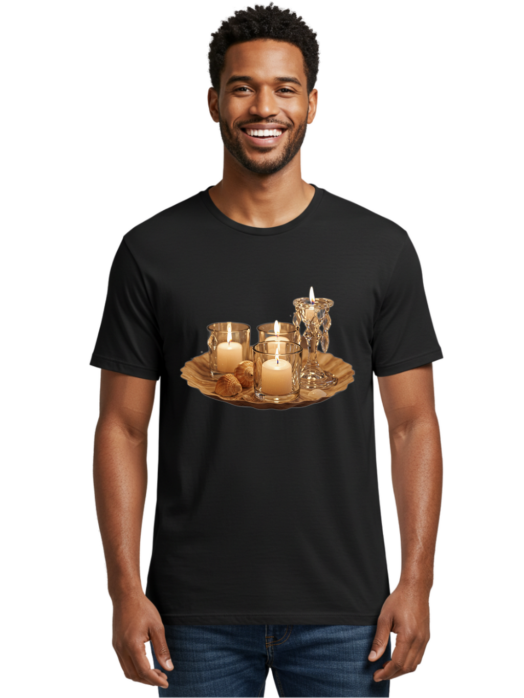 Candle-Holder-Tray Men'S Graphic Tee, 100% Cotton, Comfortable Casual Summer Wear, Machine Washable, Vintage Camera, Old Camera, Antique Camera, Black Camera, Classic Photography, Photography Equipment, Nostalgic Device, Film Camera, Bag249