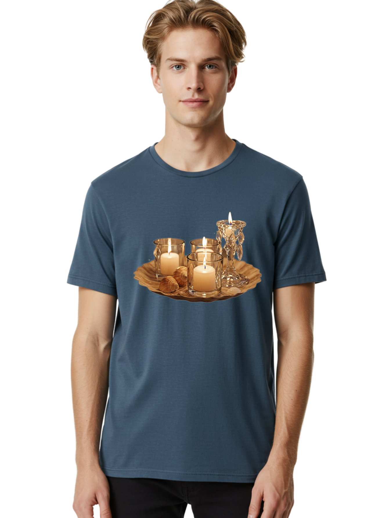 Candle-Holder-Tray Men'S Graphic Tee, 100% Cotton, Comfortable Casual Summer Wear, Machine Washable, Vintage Camera, Old Camera, Antique Camera, Black Camera, Classic Photography, Photography Equipment, Nostalgic Device, Film Camera, Bag249