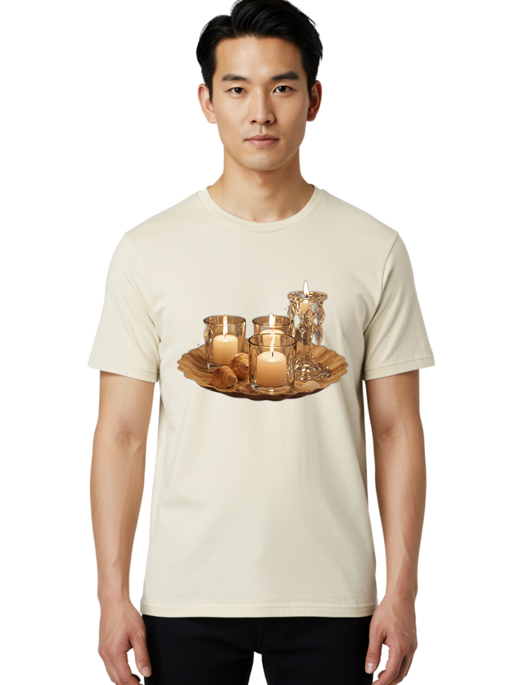 Candle-Holder-Tray Men'S Graphic Tee, 100% Cotton, Comfortable Casual Summer Wear, Machine Washable, Vintage Camera, Old Camera, Antique Camera, Black Camera, Classic Photography, Photography Equipment, Nostalgic Device, Film Camera, Bag249