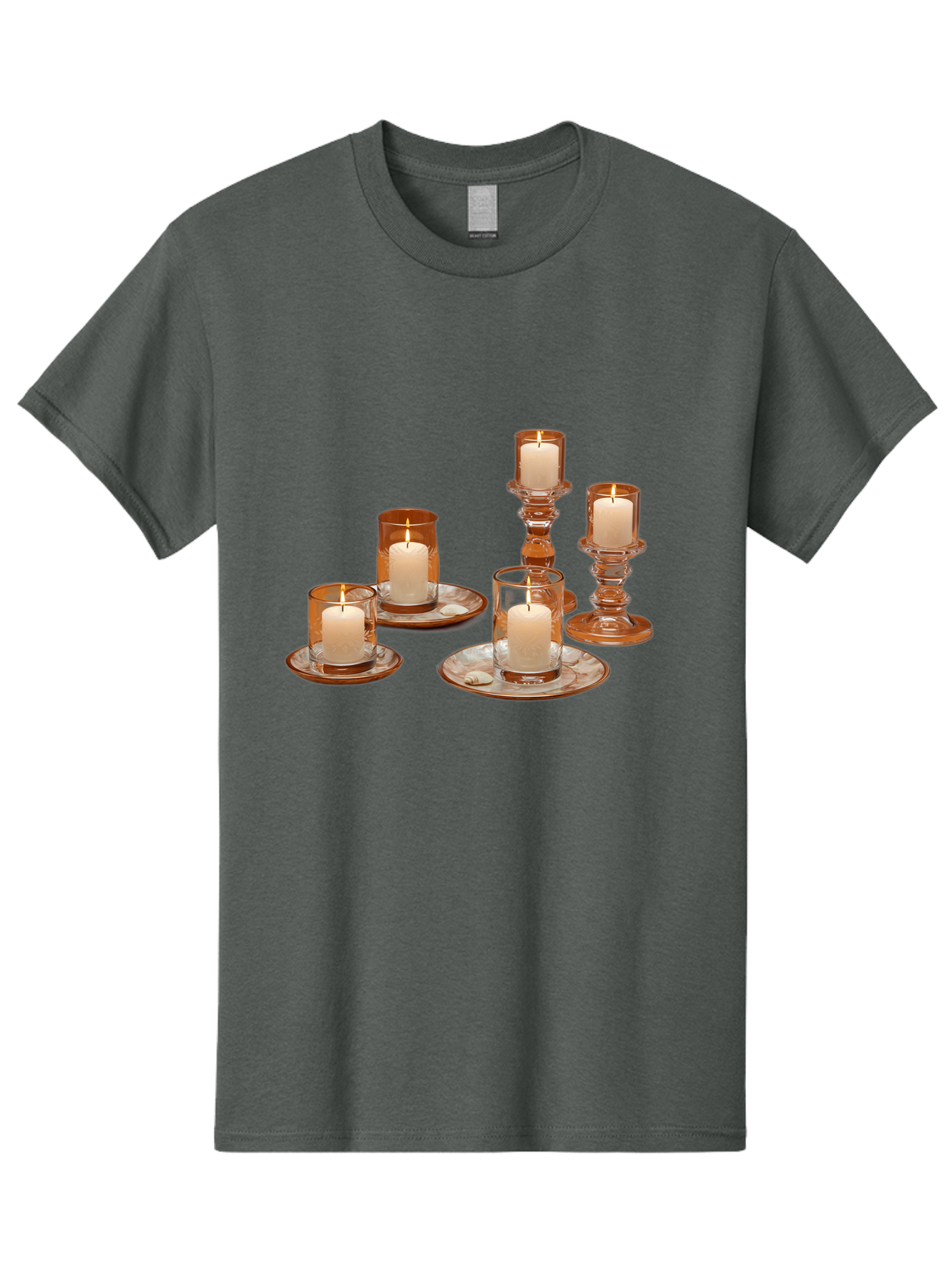 Candle-Holders-1 Men'S Graphic Tee, 100% Cotton, Comfortable Casual Summer Wear, Machine Washable, Vintage Camera, Old Camera, Antique Camera, Black Camera, Classic Photography, Photography Equipment, Nostalgic Device, Film Camera, Camera Art Bag251