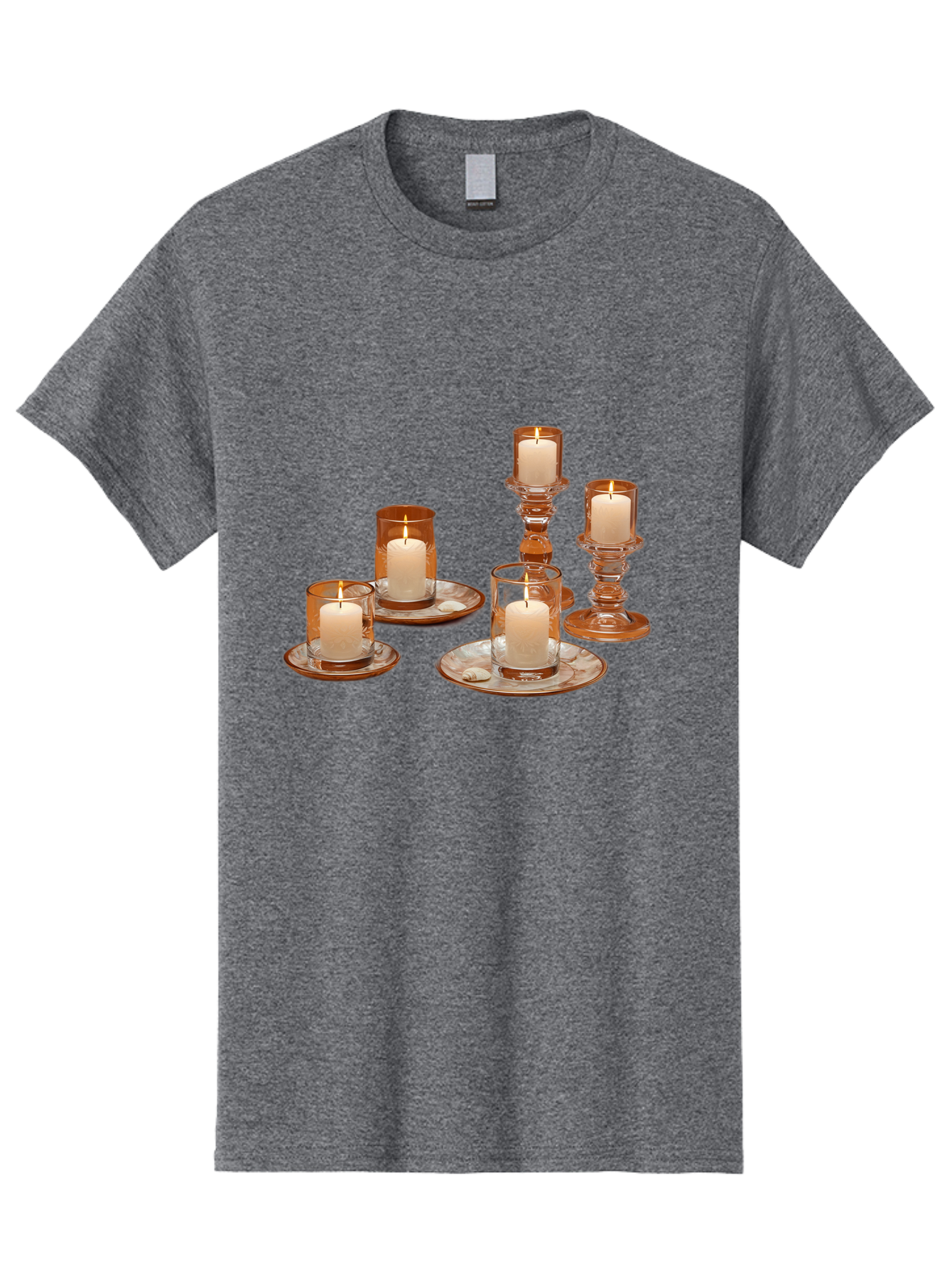Candle-Holders-1 Men'S Graphic Tee, 100% Cotton, Comfortable Casual Summer Wear, Machine Washable, Vintage Camera, Old Camera, Antique Camera, Black Camera, Classic Photography, Photography Equipment, Nostalgic Device, Film Camera, Camera Art Bag251