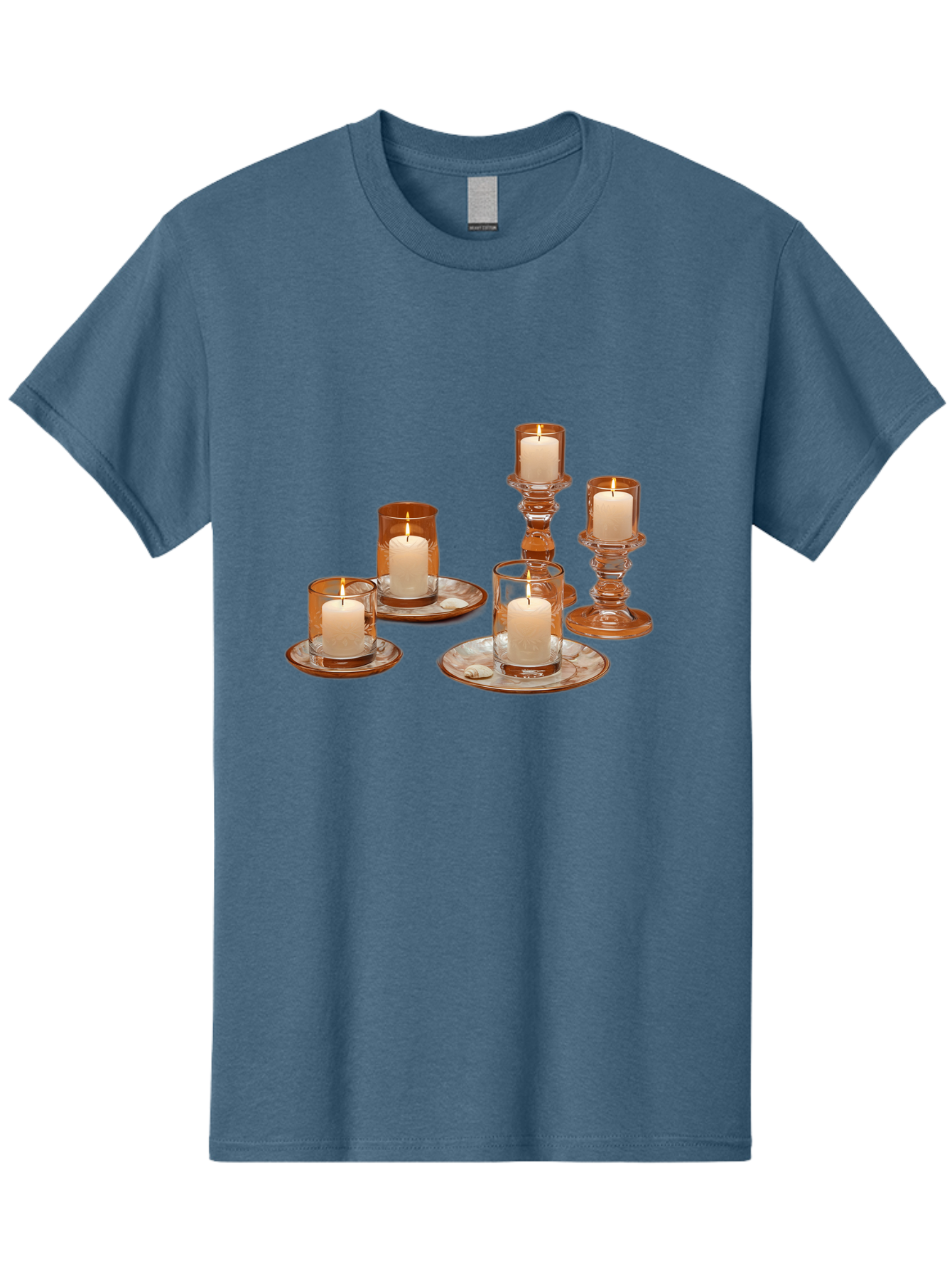 Candle-Holders-1 Men'S Graphic Tee, 100% Cotton, Comfortable Casual Summer Wear, Machine Washable, Vintage Camera, Old Camera, Antique Camera, Black Camera, Classic Photography, Photography Equipment, Nostalgic Device, Film Camera, Camera Art Bag251