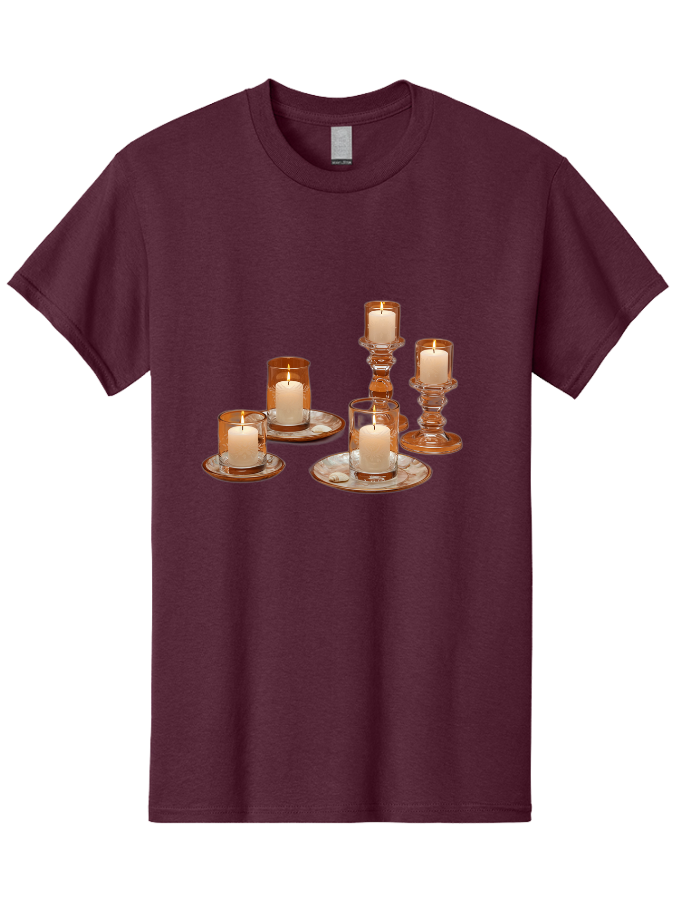 Candle-Holders-1 Men'S Graphic Tee, 100% Cotton, Comfortable Casual Summer Wear, Machine Washable, Vintage Camera, Old Camera, Antique Camera, Black Camera, Classic Photography, Photography Equipment, Nostalgic Device, Film Camera, Camera Art Bag251