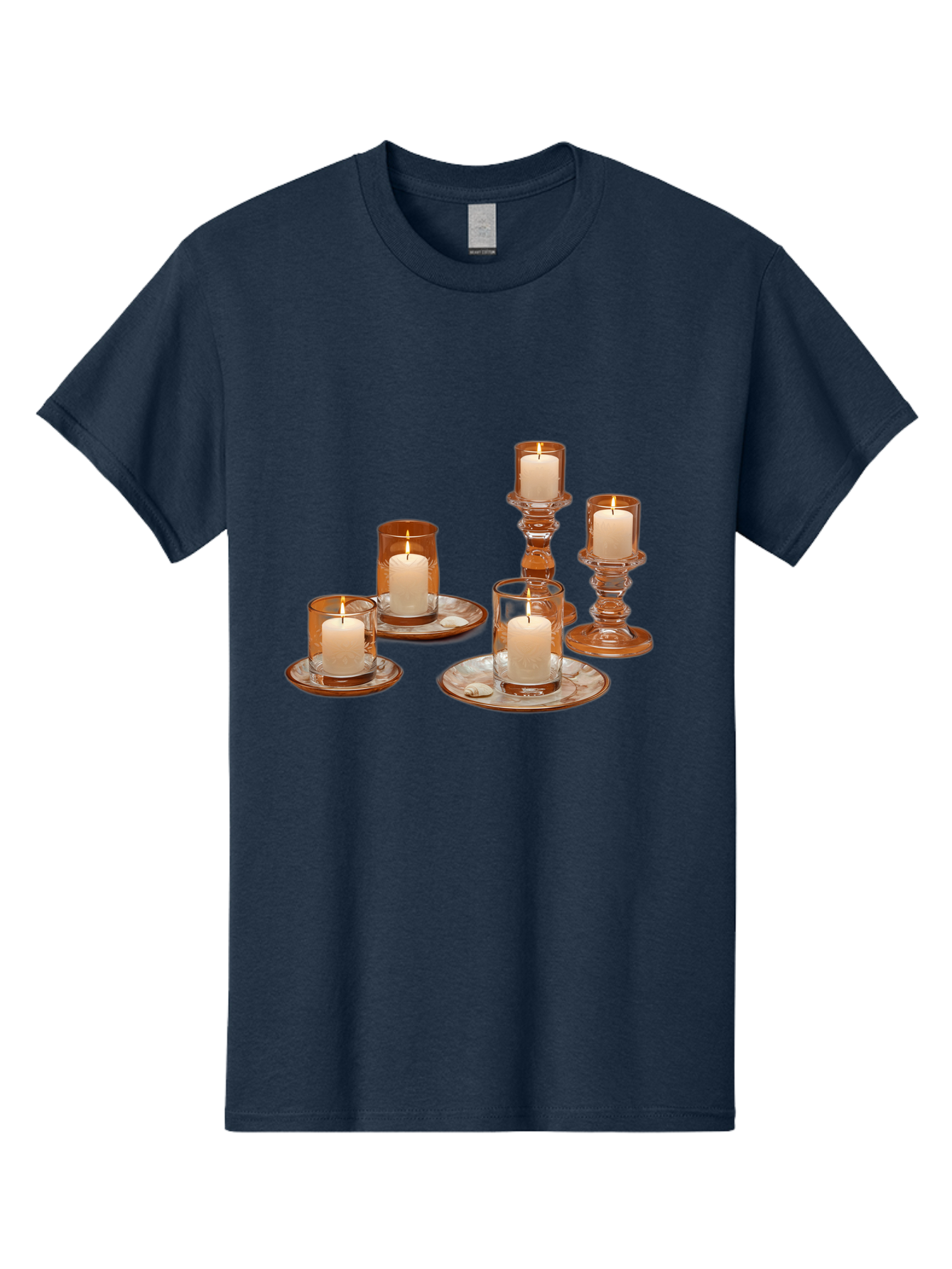 Candle-Holders-1 Men'S Graphic Tee, 100% Cotton, Comfortable Casual Summer Wear, Machine Washable, Vintage Camera, Old Camera, Antique Camera, Black Camera, Classic Photography, Photography Equipment, Nostalgic Device, Film Camera, Camera Art Bag251