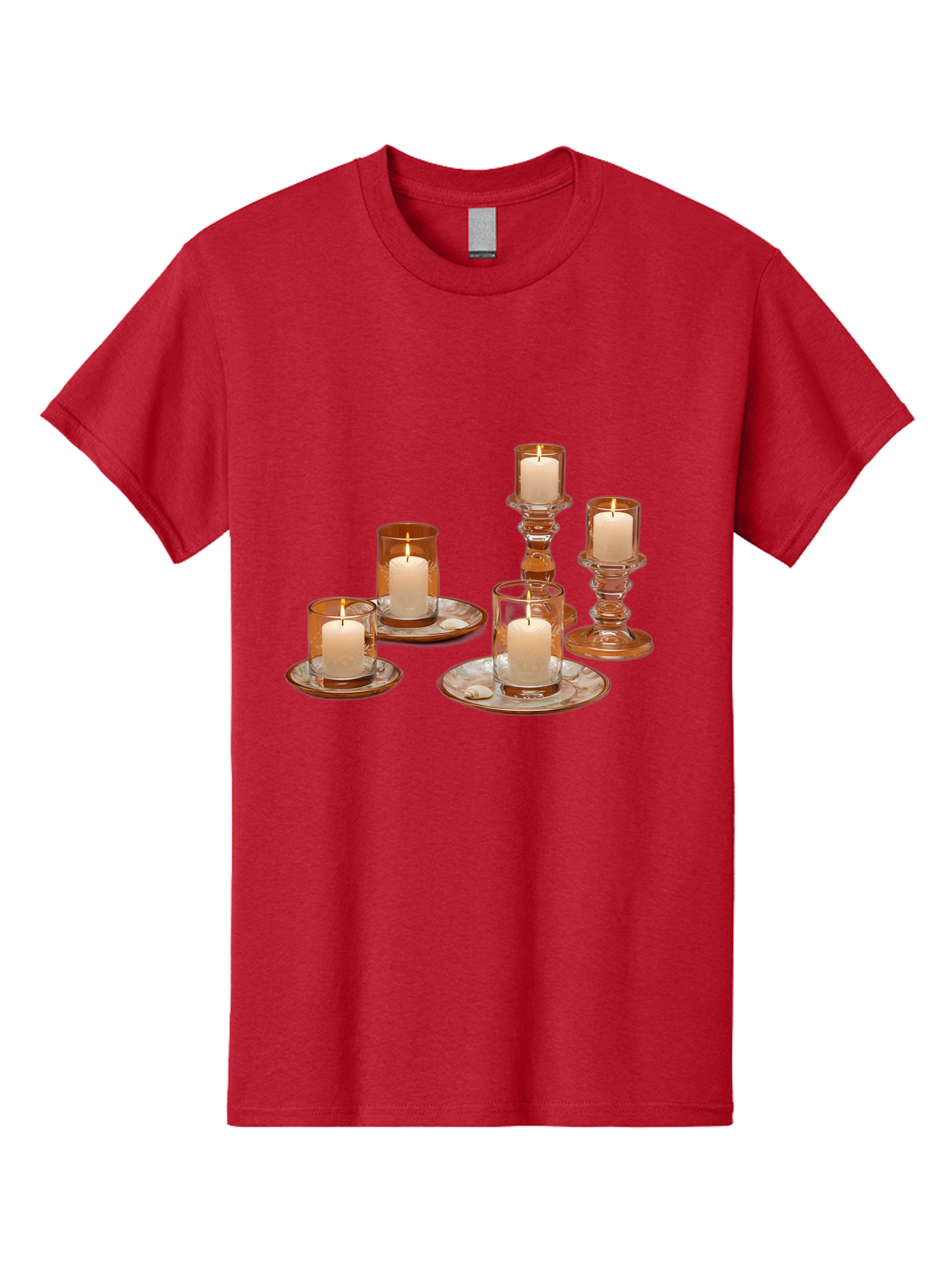 Candle-Holders-1 Men'S Graphic Tee, 100% Cotton, Comfortable Casual Summer Wear, Machine Washable, Vintage Camera, Old Camera, Antique Camera, Black Camera, Classic Photography, Photography Equipment, Nostalgic Device, Film Camera, Camera Art Bag251