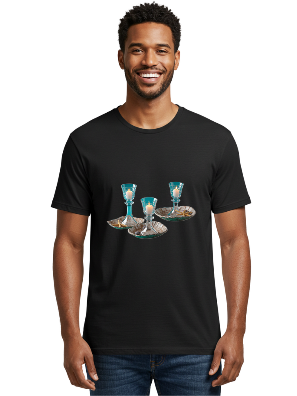 Candle-Holders-And-Shells Men'S Graphic Tee, 100% Cotton, Comfortable Casual Summer Wear, Machine Washable, Vintage Camera, Old Camera, Antique Camera, Black Camera, Classic Photography, Photography Equipment, Nostalgic Device, Film Camera, Bag252