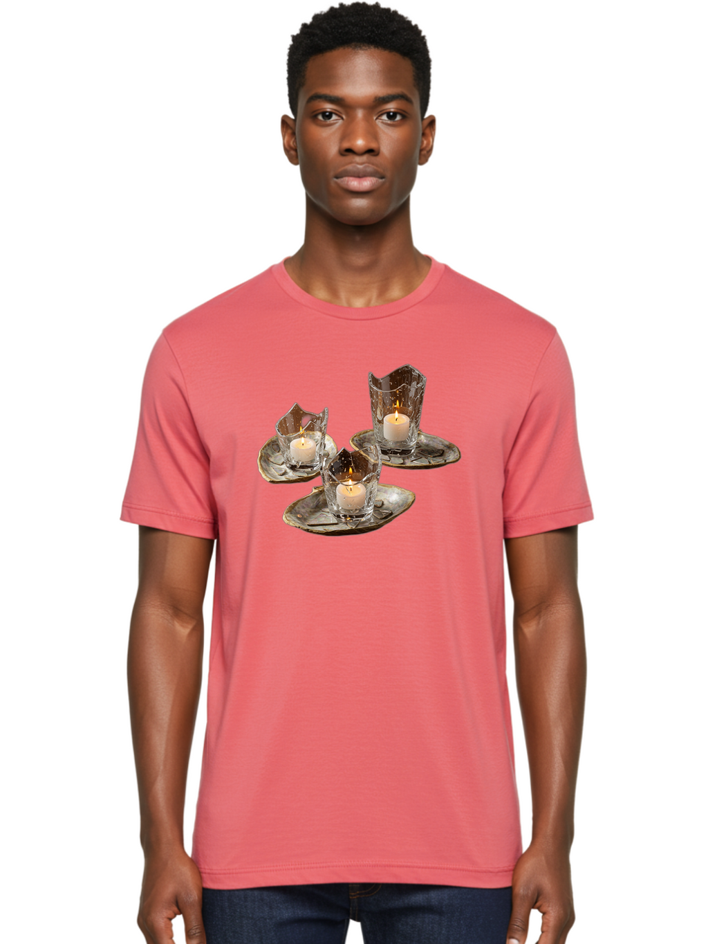Candle-Holders-With-Tea-Lights Men'S Graphic Tee, 100% Cotton, Comfortable Casual Summer Wear, Machine Washable, Vintage Camera, Old Camera, Antique Camera, Black Camera, Classic Photography, Photography Equipment, Nostalgic Device, Bag253