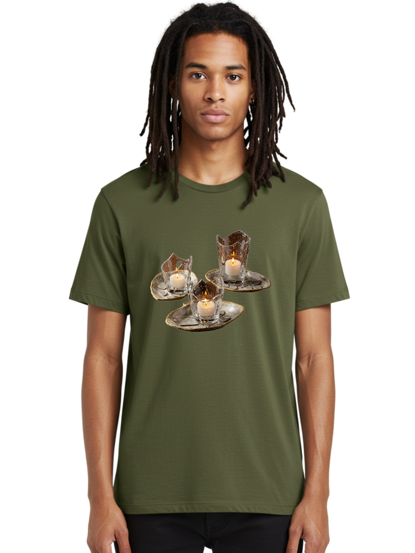 Candle-Holders-With-Tea-Lights Men'S Graphic Tee, 100% Cotton, Comfortable Casual Summer Wear, Machine Washable, Vintage Camera, Old Camera, Antique Camera, Black Camera, Classic Photography, Photography Equipment, Nostalgic Device, Bag253