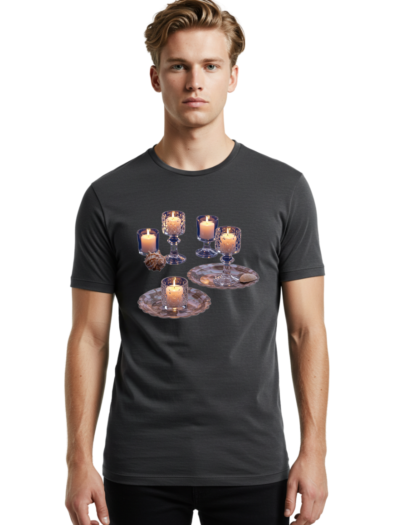 Candle-Holders Men'S Graphic Tee, 100% Cotton, Comfortable Casual Summer Wear, Machine Washable, Vintage Camera, Old Camera, Antique Camera, Black Camera, Classic Photography, Photography Equipment, Nostalgic Device, Film Camera, Camera Art Bag254