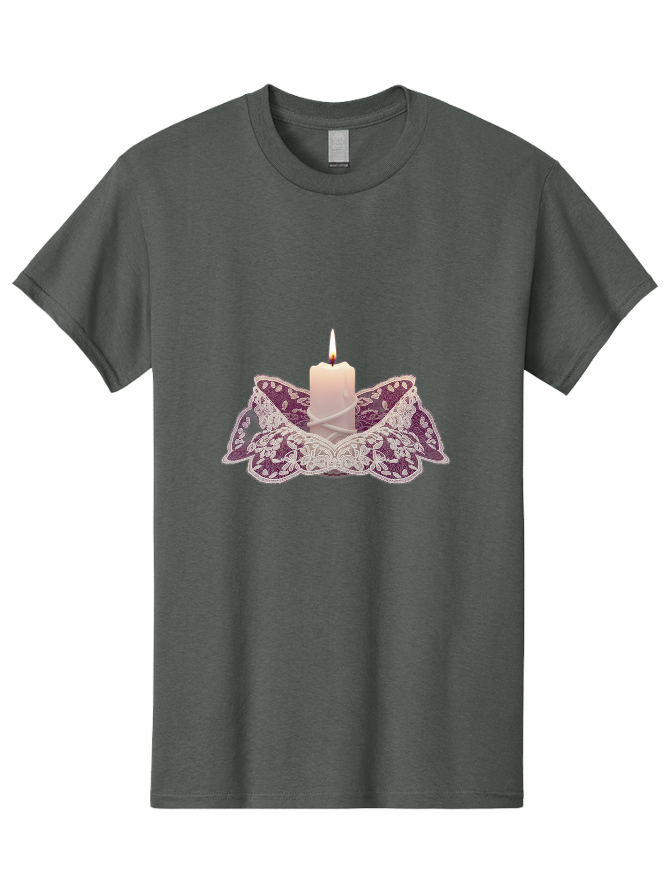 Candle-In-Lace-Holder Men'S Graphic Tee, 100% Cotton, Comfortable Casual Summer Wear, Machine Washable, Vintage Camera, Old Camera, Antique Camera, Black Camera, Classic Photography, Photography Equipment, Nostalgic Device, Film Camera, Bag255