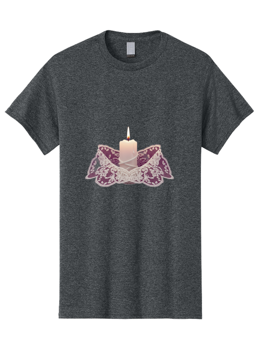 Candle-In-Lace-Holder Men'S Graphic Tee, 100% Cotton, Comfortable Casual Summer Wear, Machine Washable, Vintage Camera, Old Camera, Antique Camera, Black Camera, Classic Photography, Photography Equipment, Nostalgic Device, Film Camera, Bag255