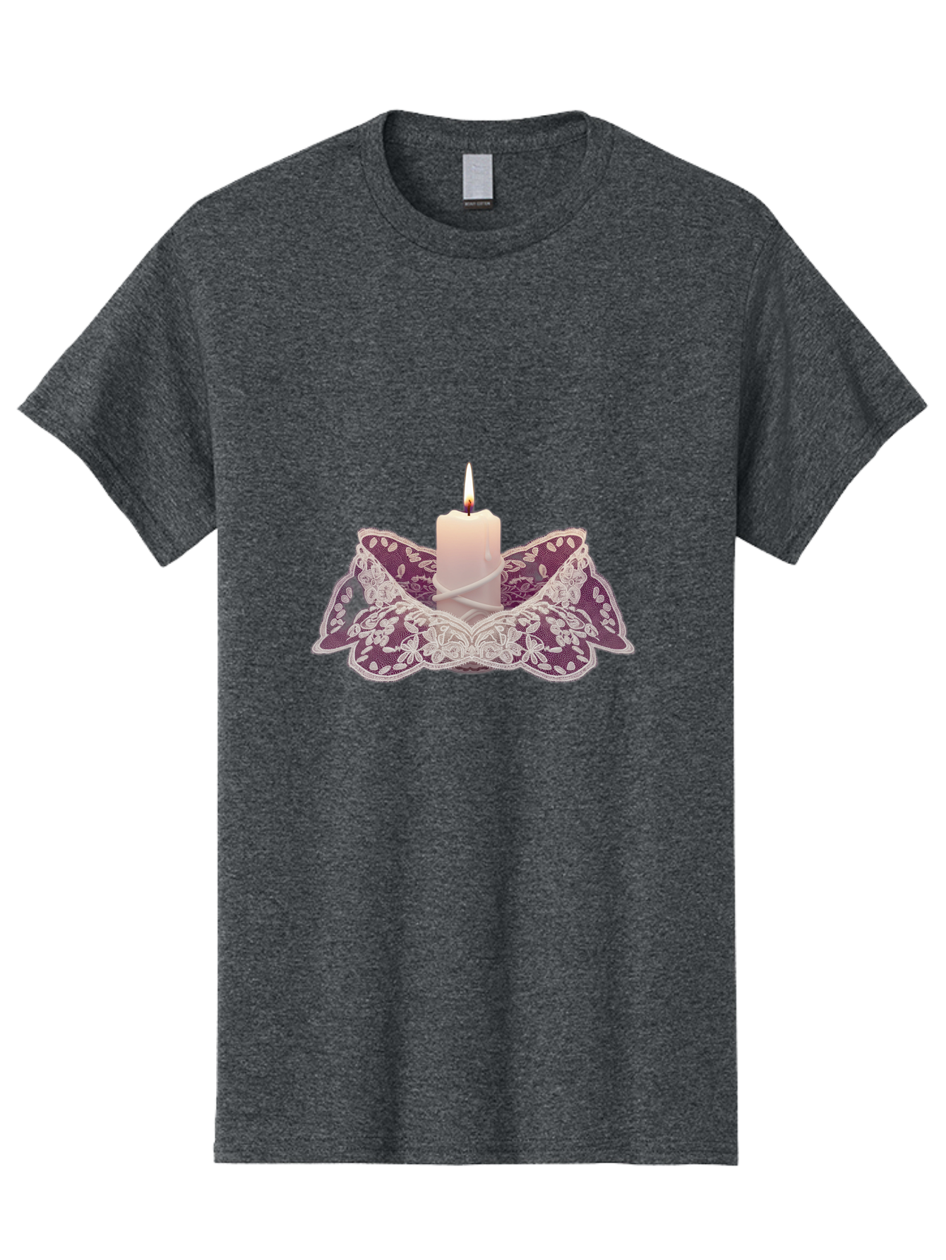 Candle-In-Lace-Holder Men'S Graphic Tee, 100% Cotton, Comfortable Casual Summer Wear, Machine Washable, Vintage Camera, Old Camera, Antique Camera, Black Camera, Classic Photography, Photography Equipment, Nostalgic Device, Film Camera, Bag255