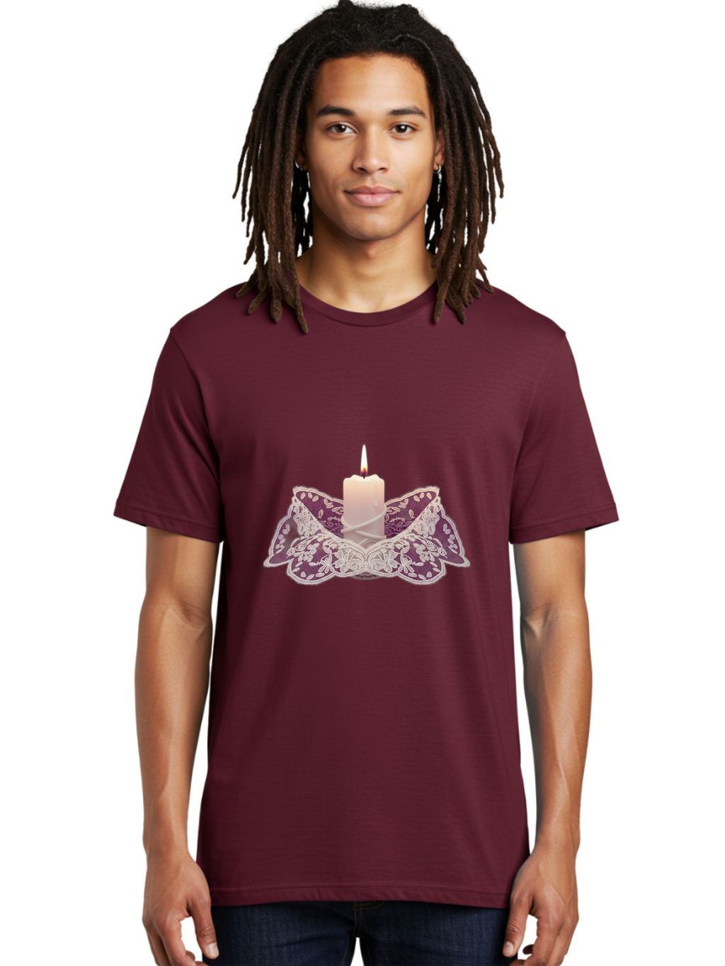 Candle-In-Lace-Holder Men'S Graphic Tee, 100% Cotton, Comfortable Casual Summer Wear, Machine Washable, Vintage Camera, Old Camera, Antique Camera, Black Camera, Classic Photography, Photography Equipment, Nostalgic Device, Film Camera, Bag255